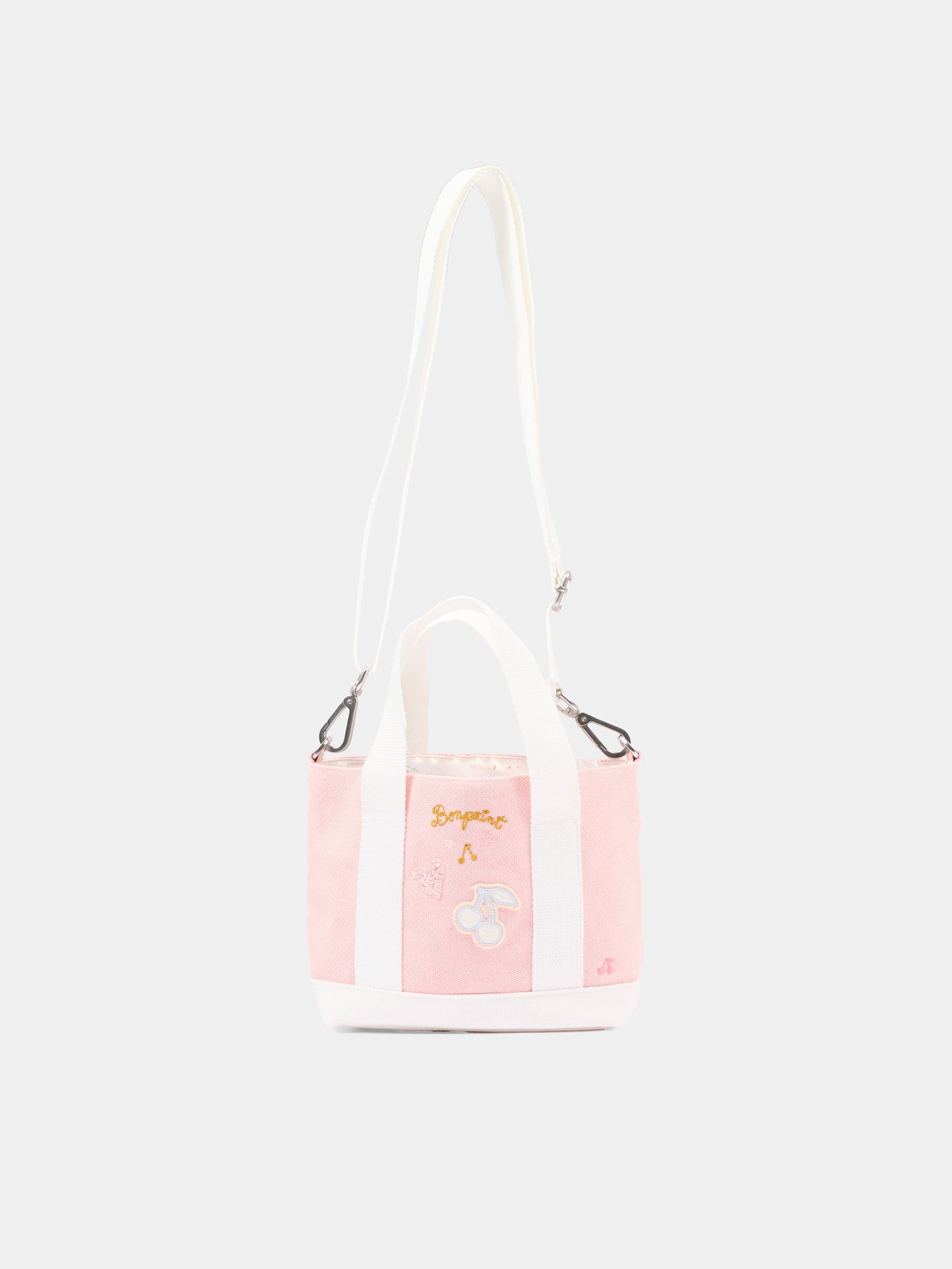 Borsa rosa in tela per bambina,Bonpoint,P06GBAW00003 020