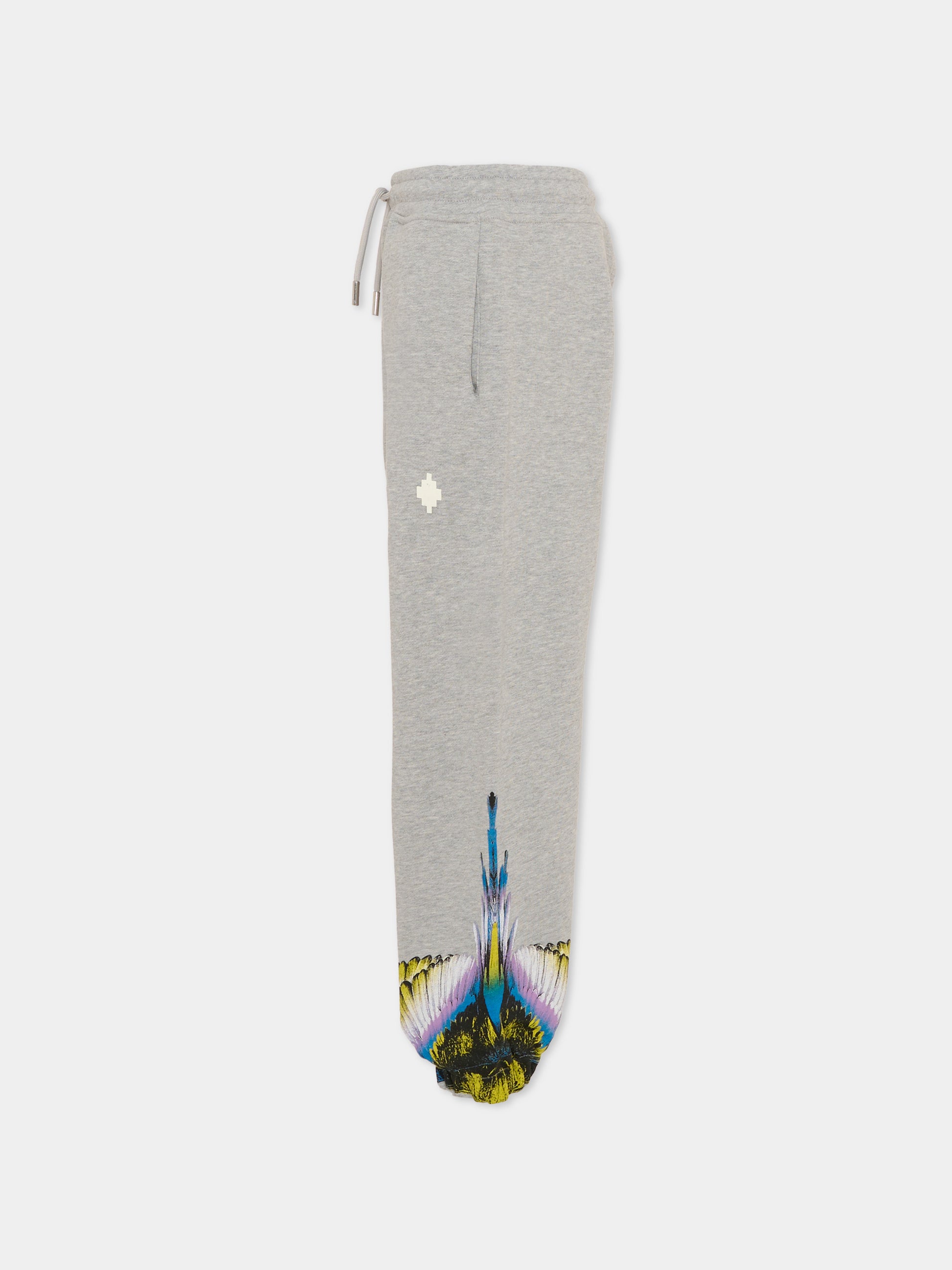 Pantaloni grigi per bambino con ali,County Of Milan Kids,F5CMJBFP067 101