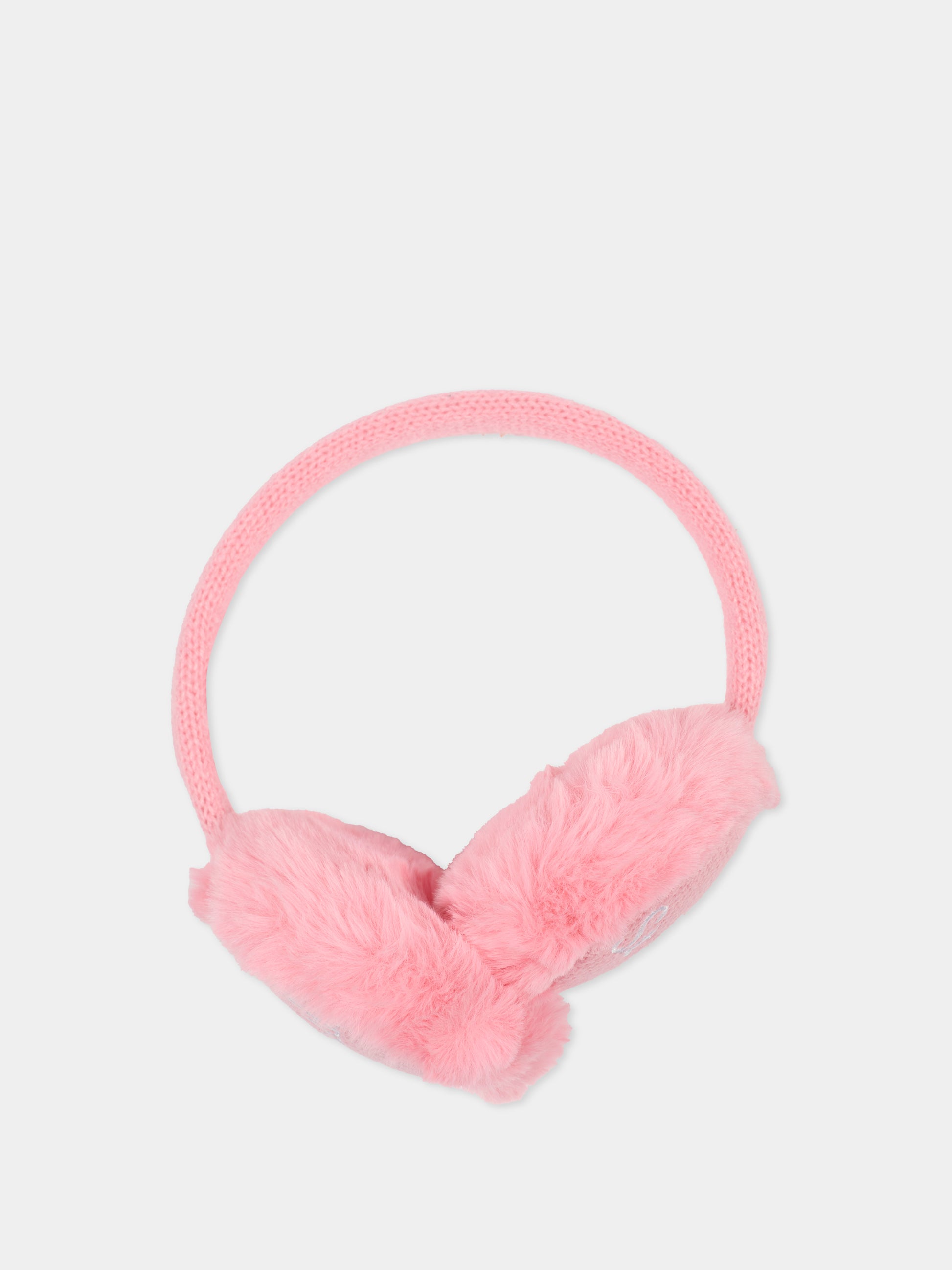 Paraorecchie rosa per bambina con logo,Mc2 Saint Barth,EARM001 00856E
