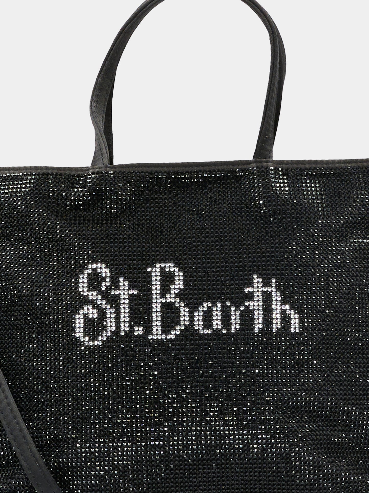 Borsa nera per bambina con strass,Mc2 Saint Barth,SBM0001 01439G