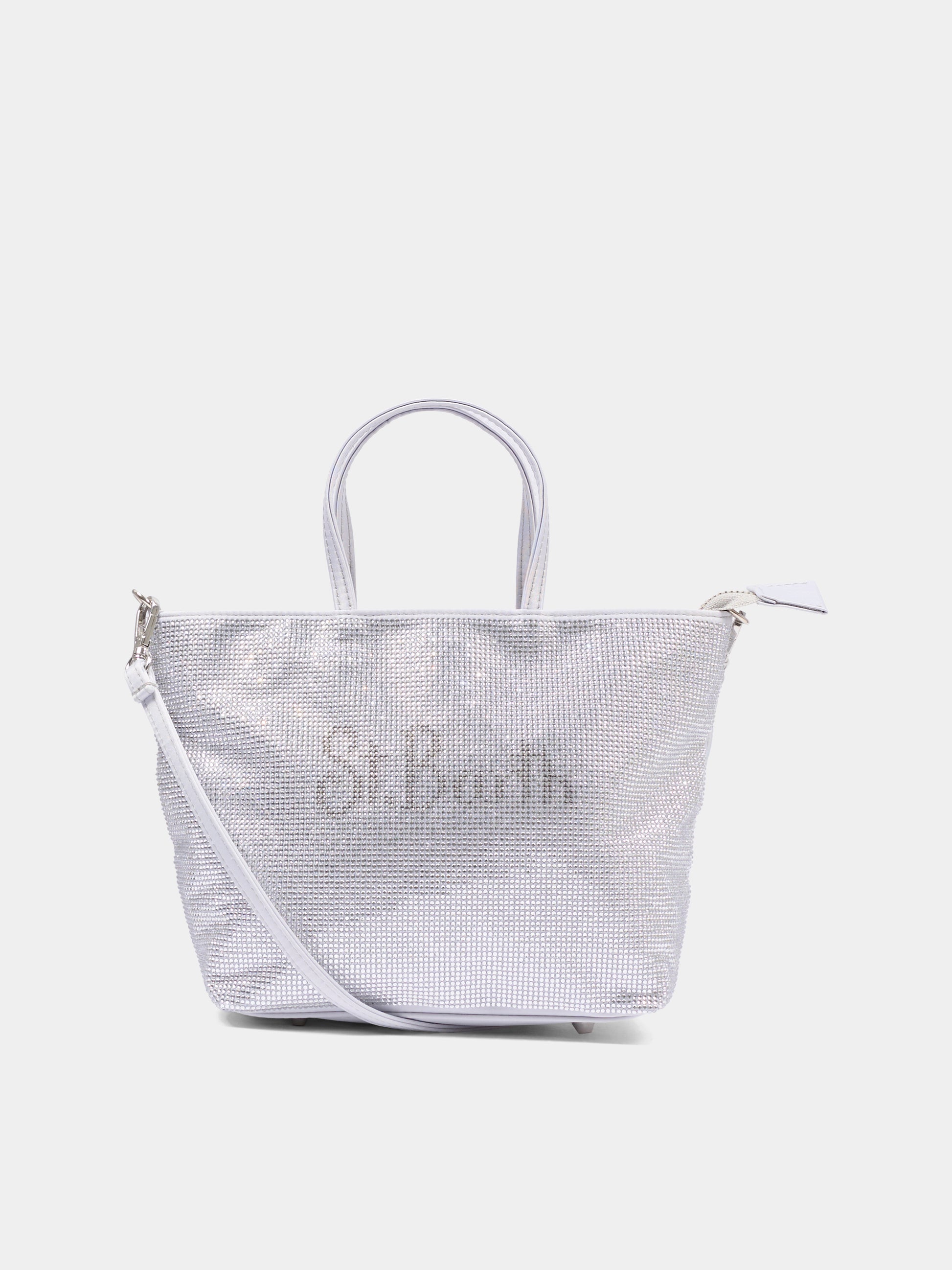 Borsa argento per bambina con strass,Mc2 Saint Barth,SBM0001 01443G