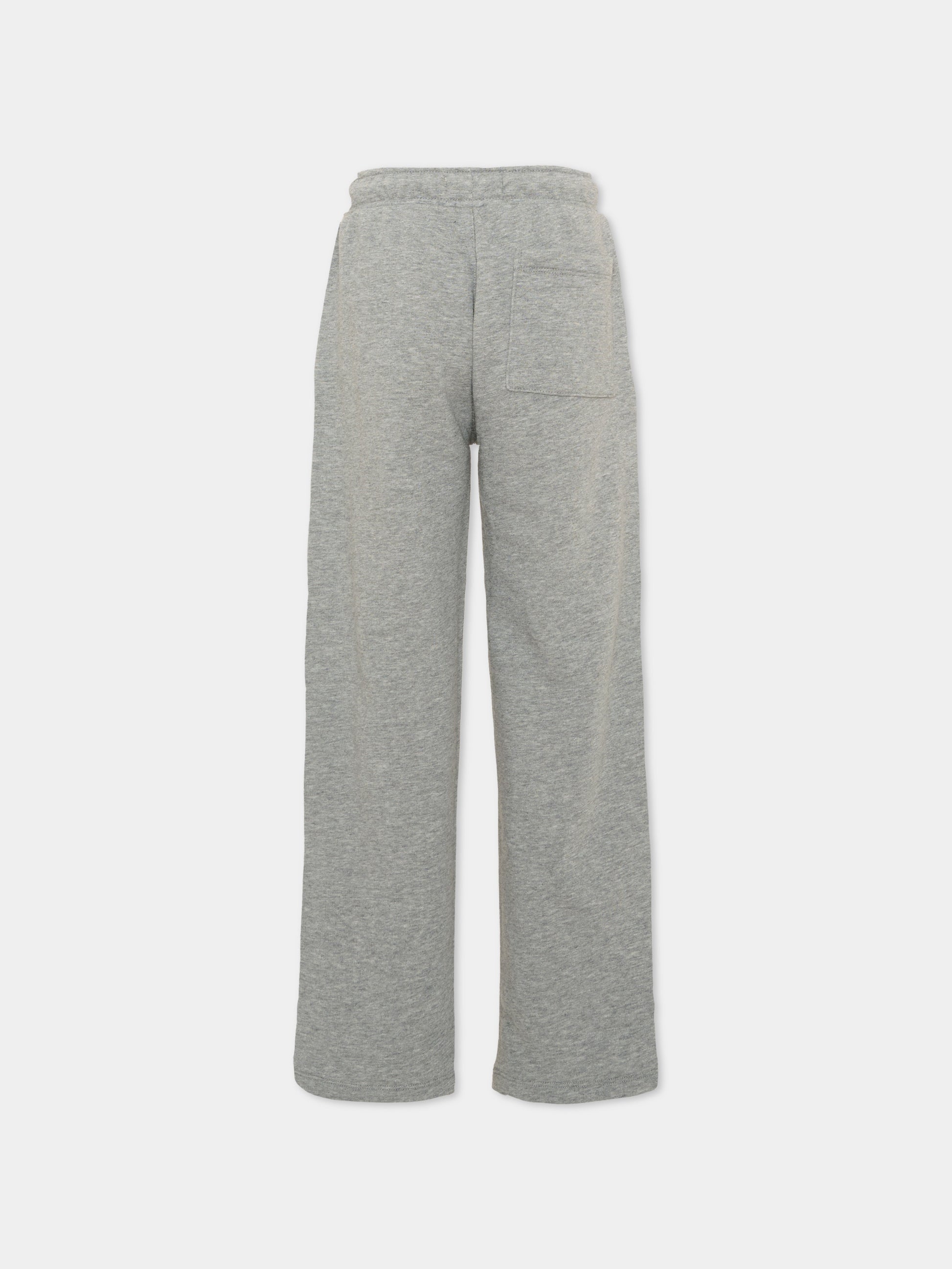 Pantalone grigio per bambino con logo,Calvin Klein Kids,LVCKTJC43B P7D