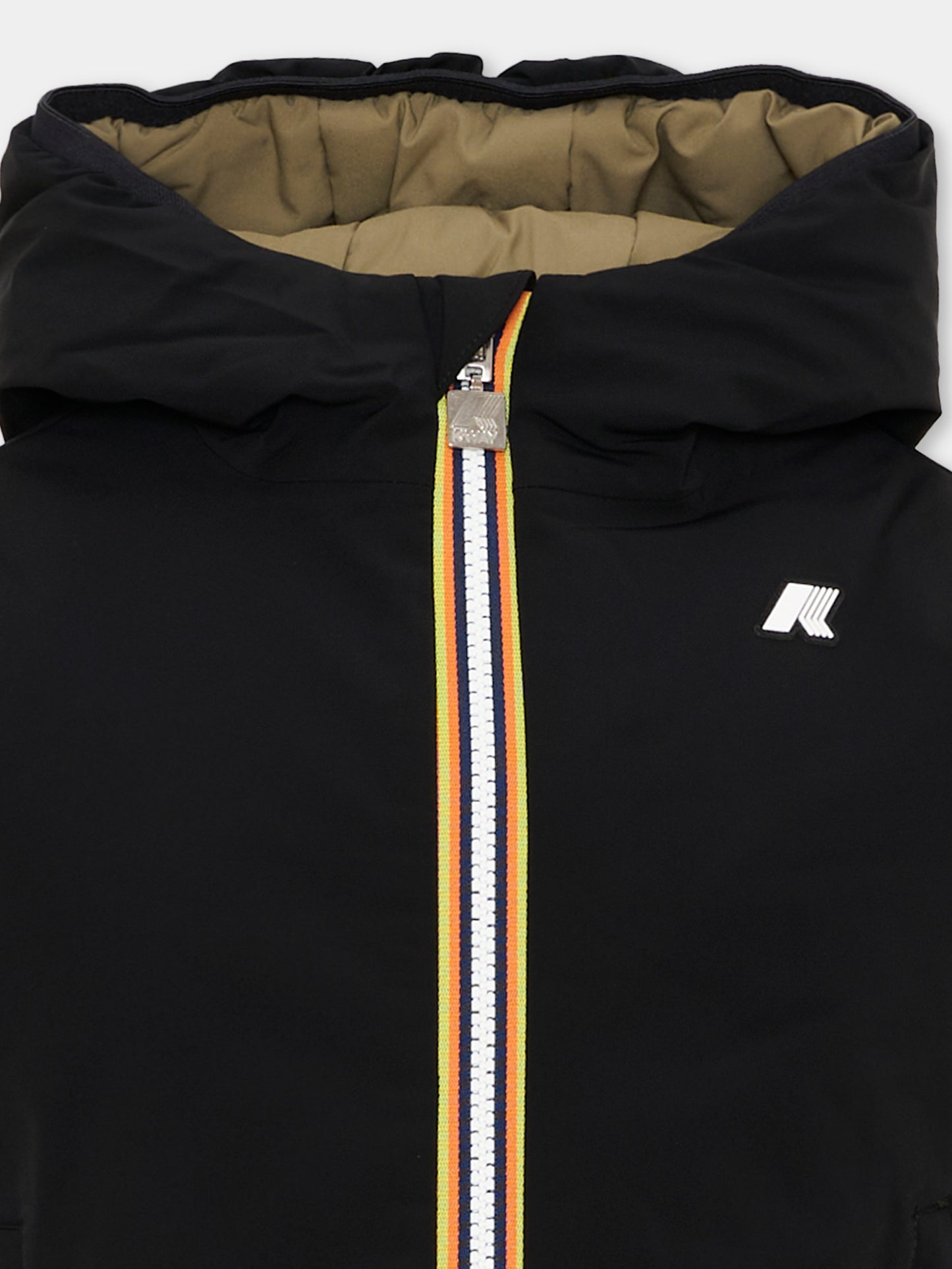Piumino reversibile “Jack” per bambino,K-way,K71337W DBZ