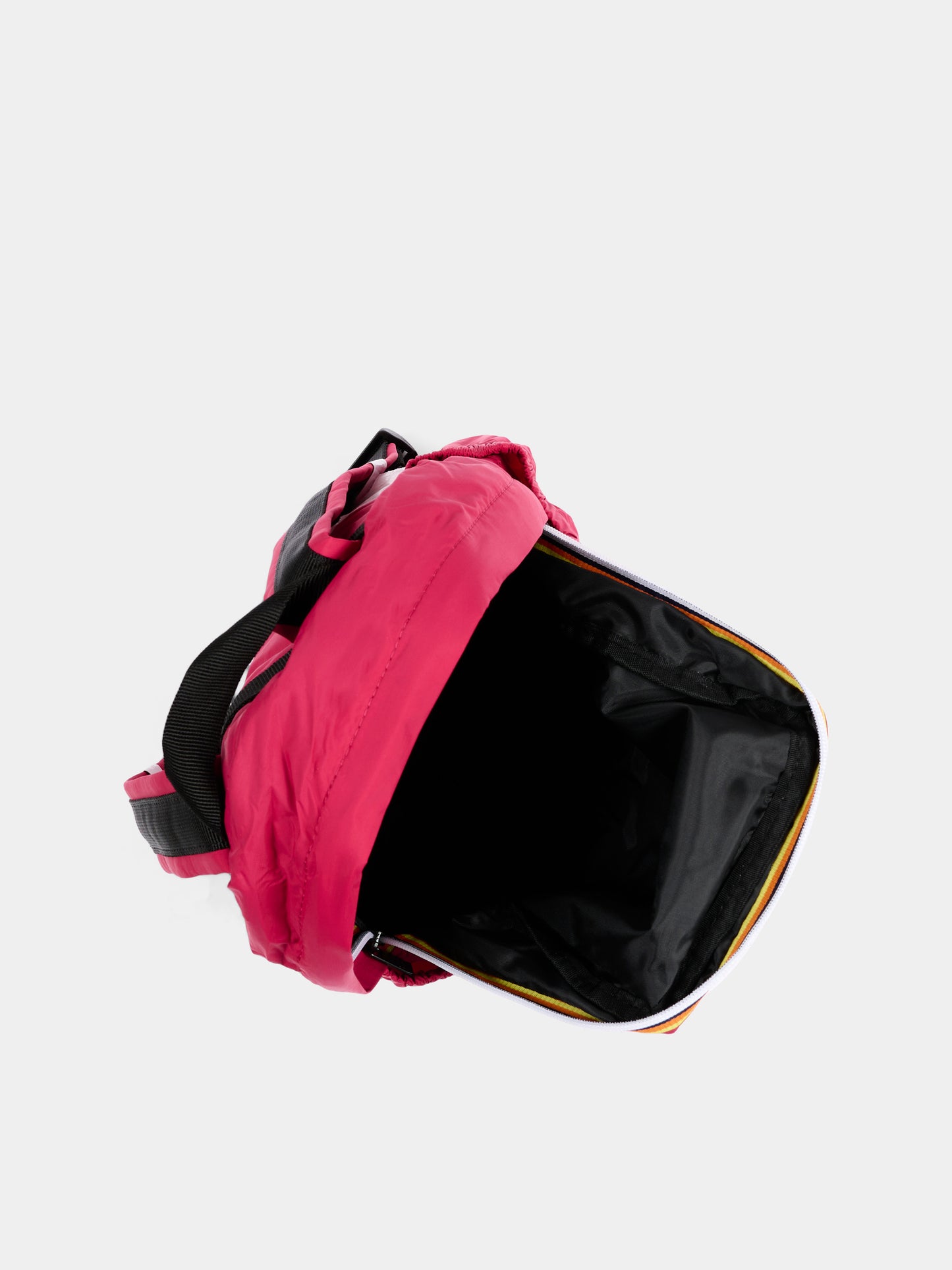 Zaino fucsia per bambina con logo,K-way,K81421W X6R