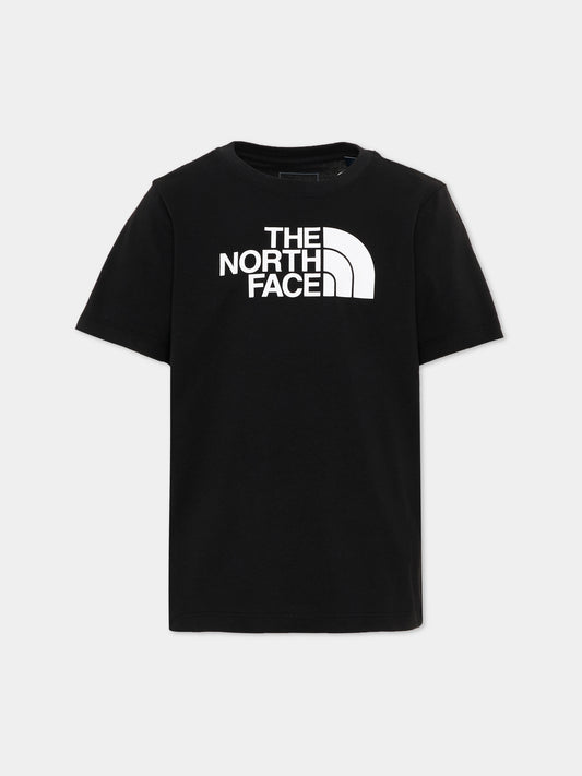 T-Shirt nera per bambino con logo,The North Face Kids,NF0A8CZ8JK31