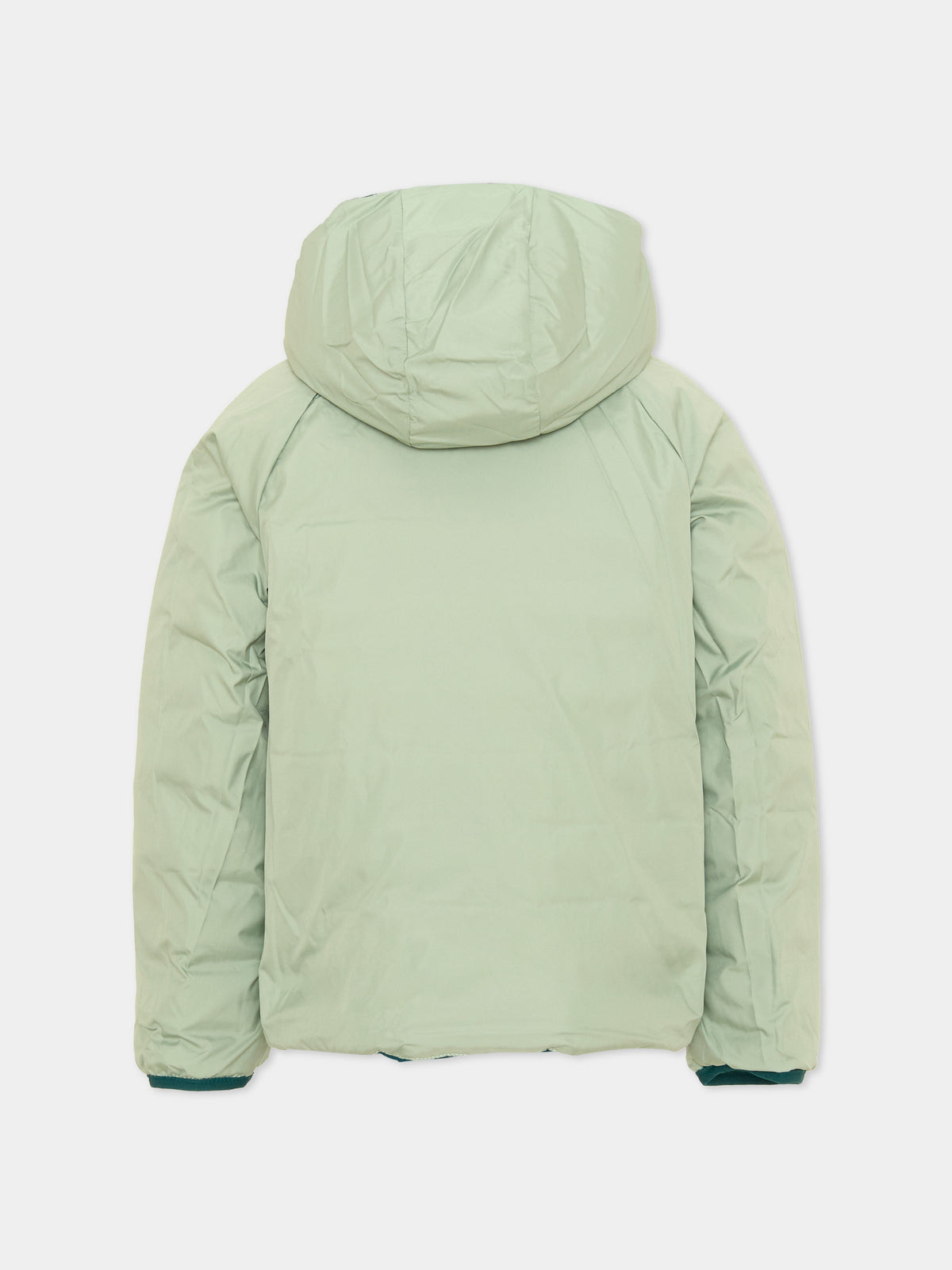 Piumino verde per bambino con cappuccio,The North Face Kids,NF0A88VJN4J1