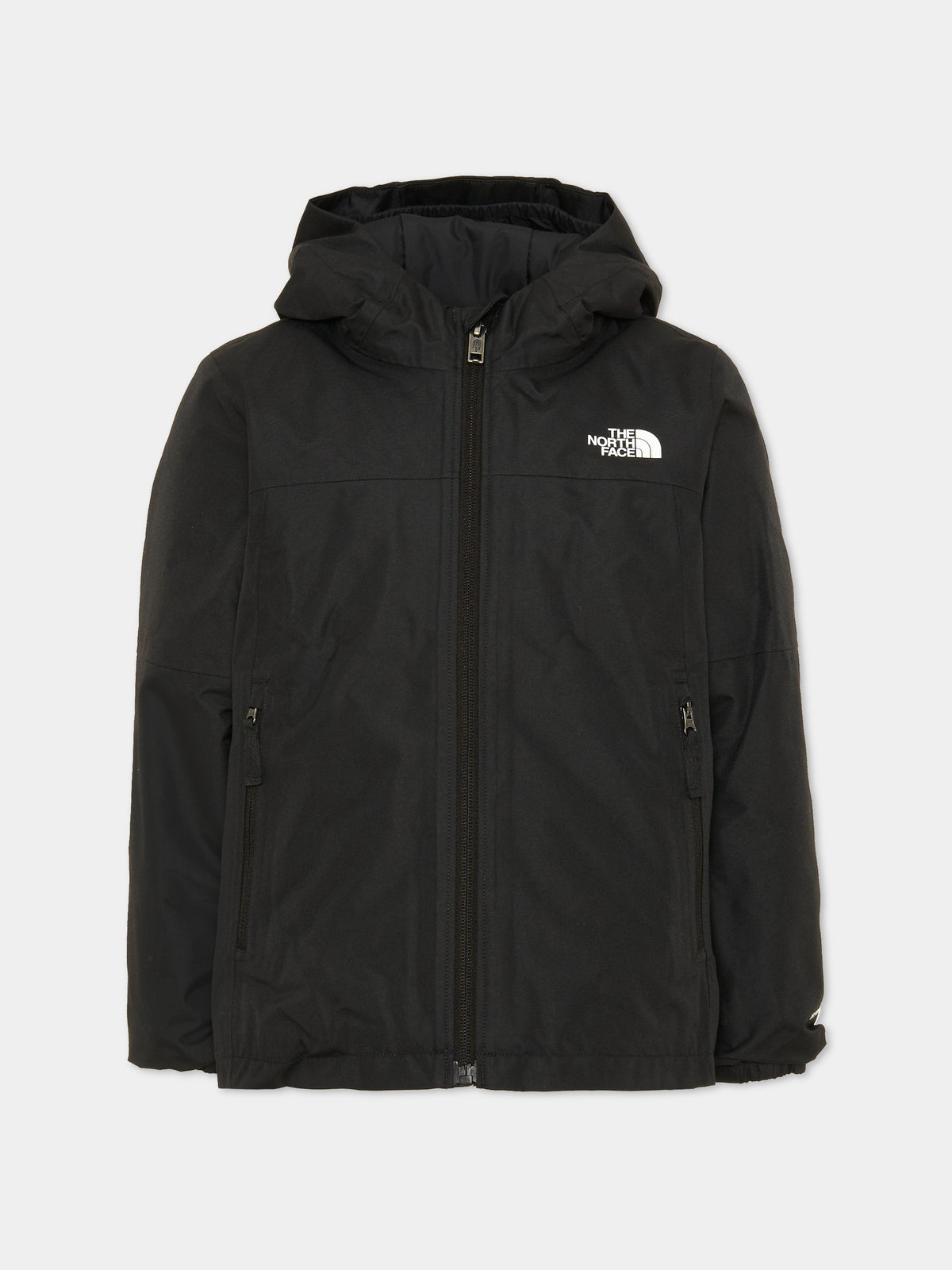 Piumino nero per bambino con cappuccio,The North Face Kids,NF0A8H4ZJK31