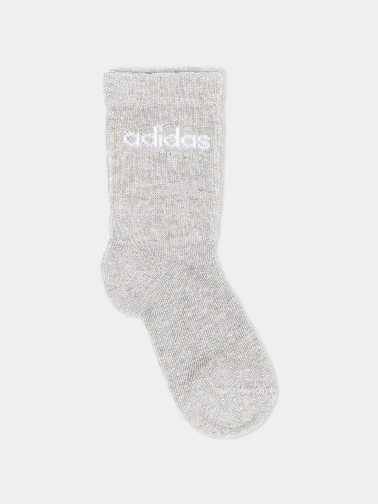 Calze Spugna multicolor con logo per bambini,Adidas,KE7085