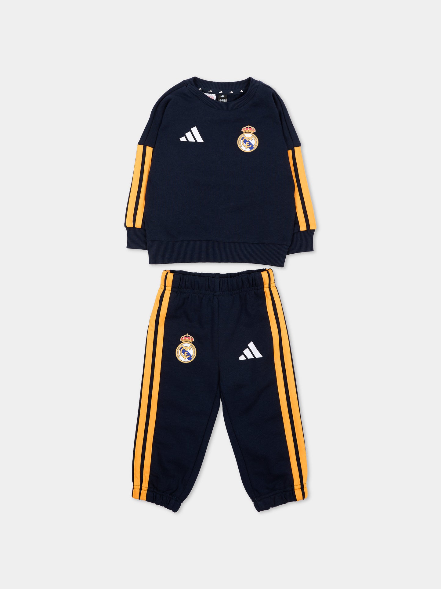 Completo sportivo lungo blu per neonato,Adidas,KG2947