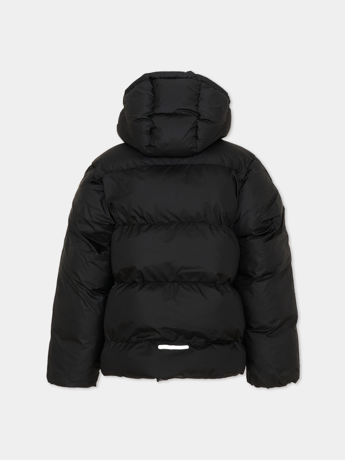 Piumino nero per bambini con cappuccio,Adidas,KH0197