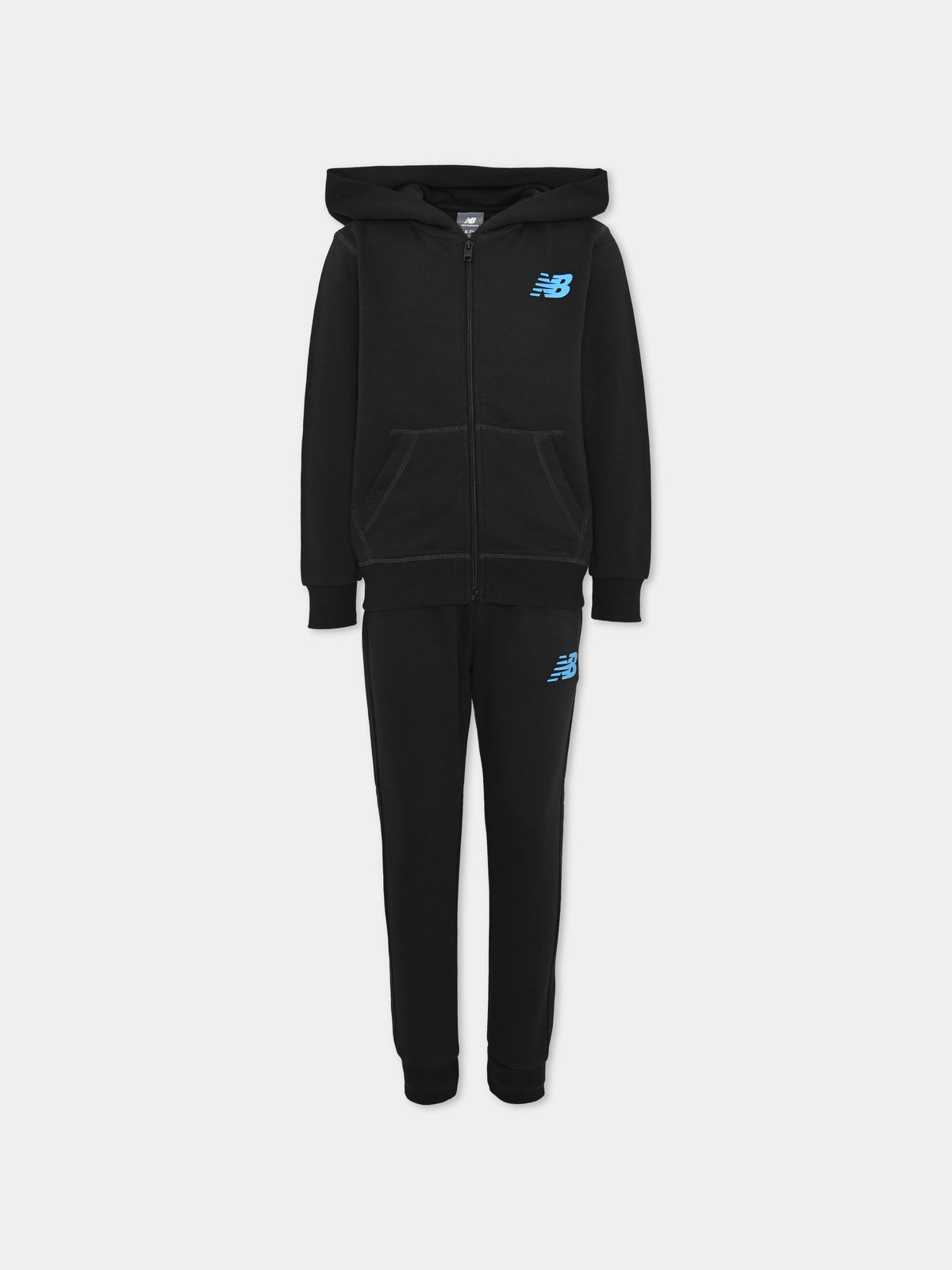 Completo sportivo lungo nero per bambino,New Balance,YS61Y5VG BM