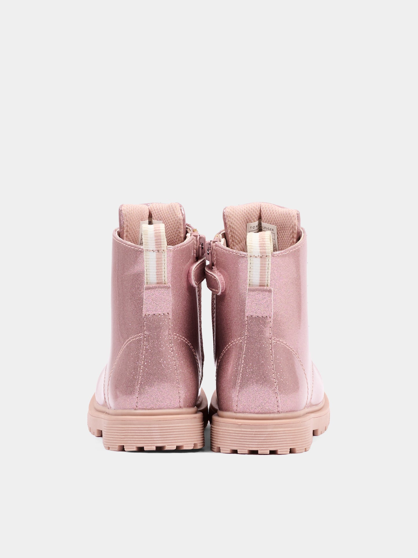 Anfibi rosa per bambina glitterati,Tommy Hilfiger Junior,T1A5 35153 1237302