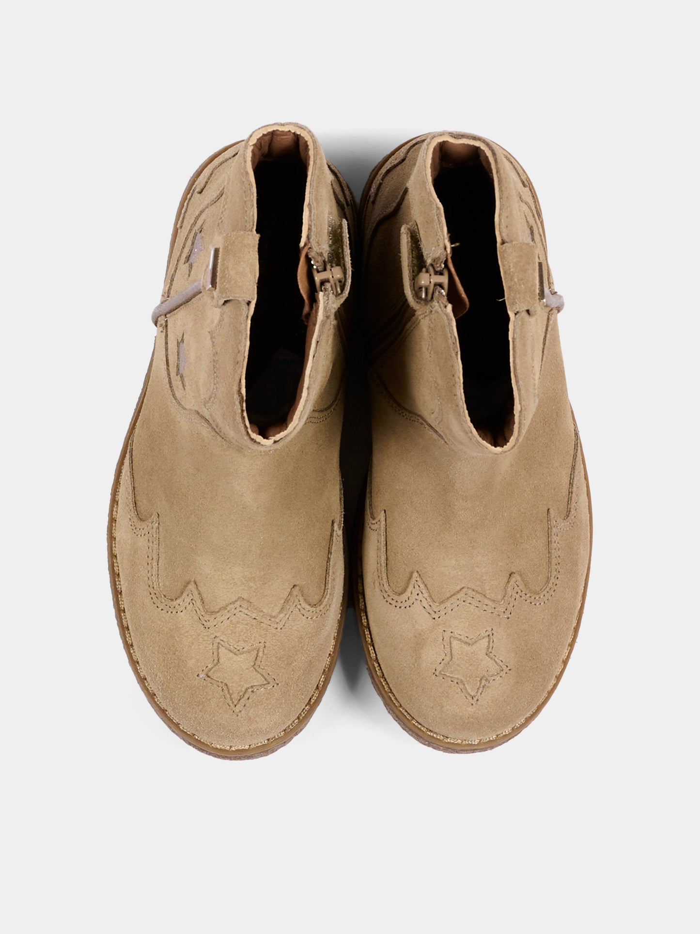 Stivaletti beige per bambina con stelle,Tommy Hilfiger Junior,T1A5 35191 1429691
