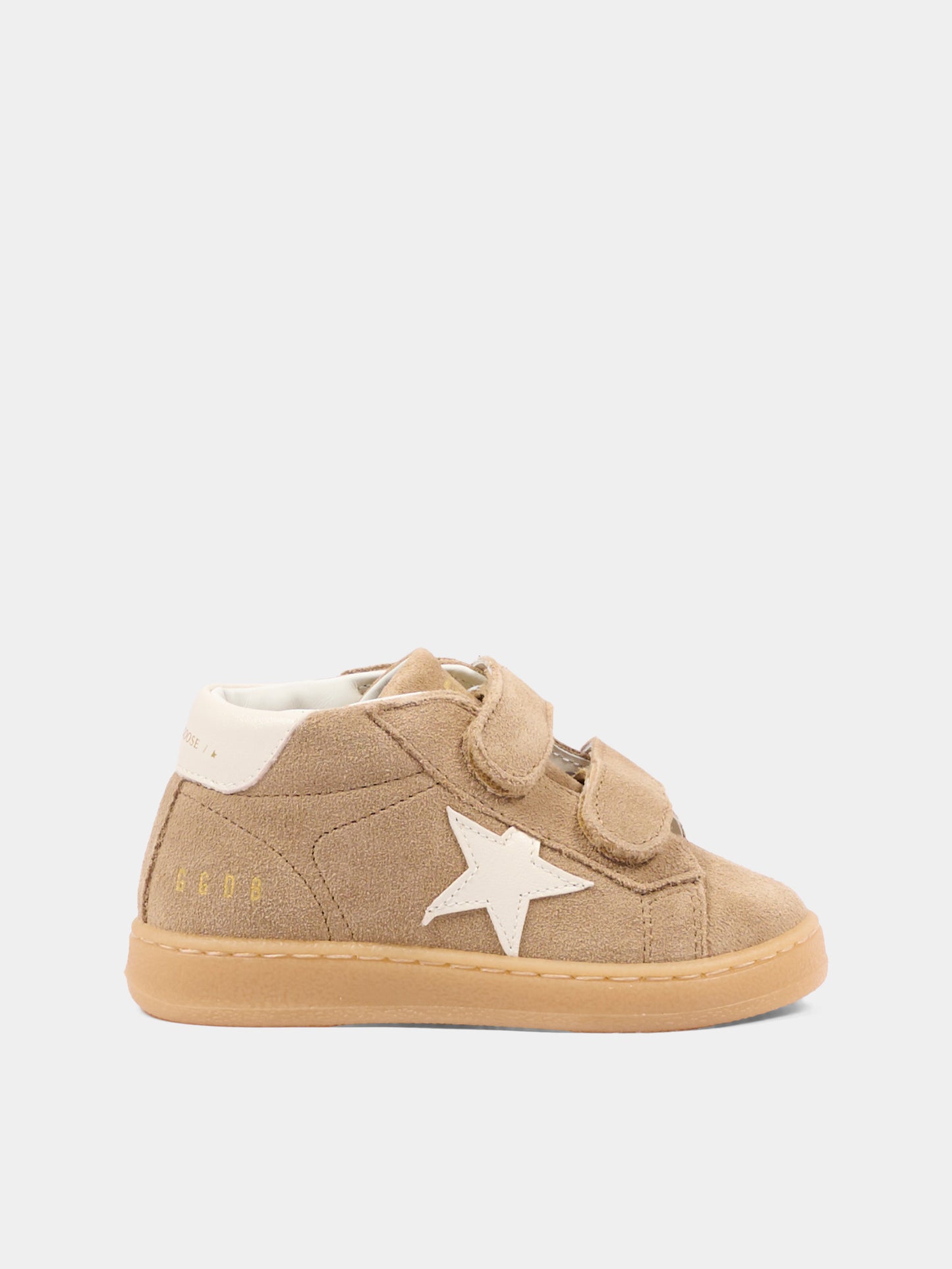Sneakers marroni June per bambini,Golden Goose,GJF00386 F008634 55502