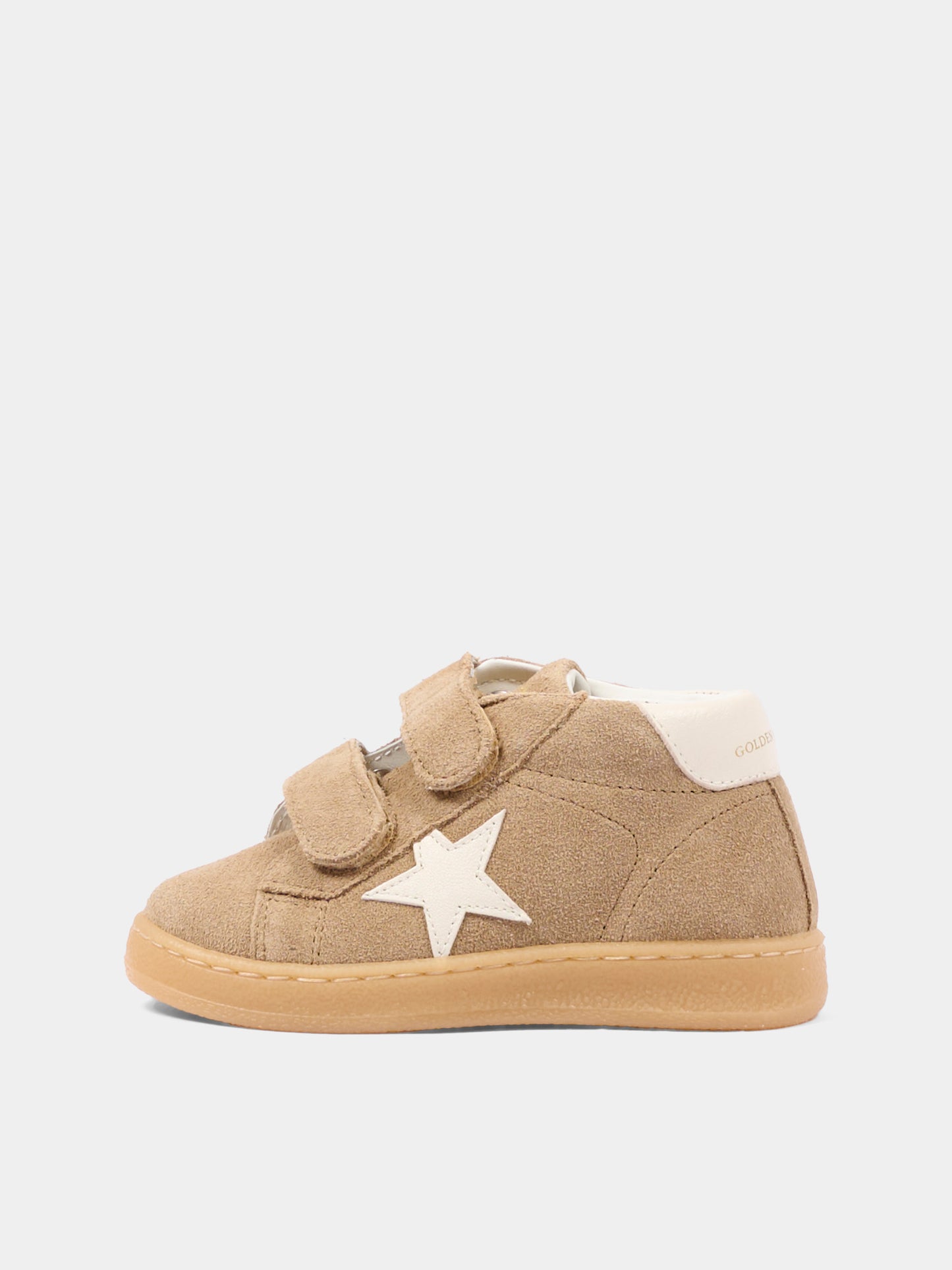 Sneakers marroni June per bambini,Golden Goose,GJF00386 F008634 55502