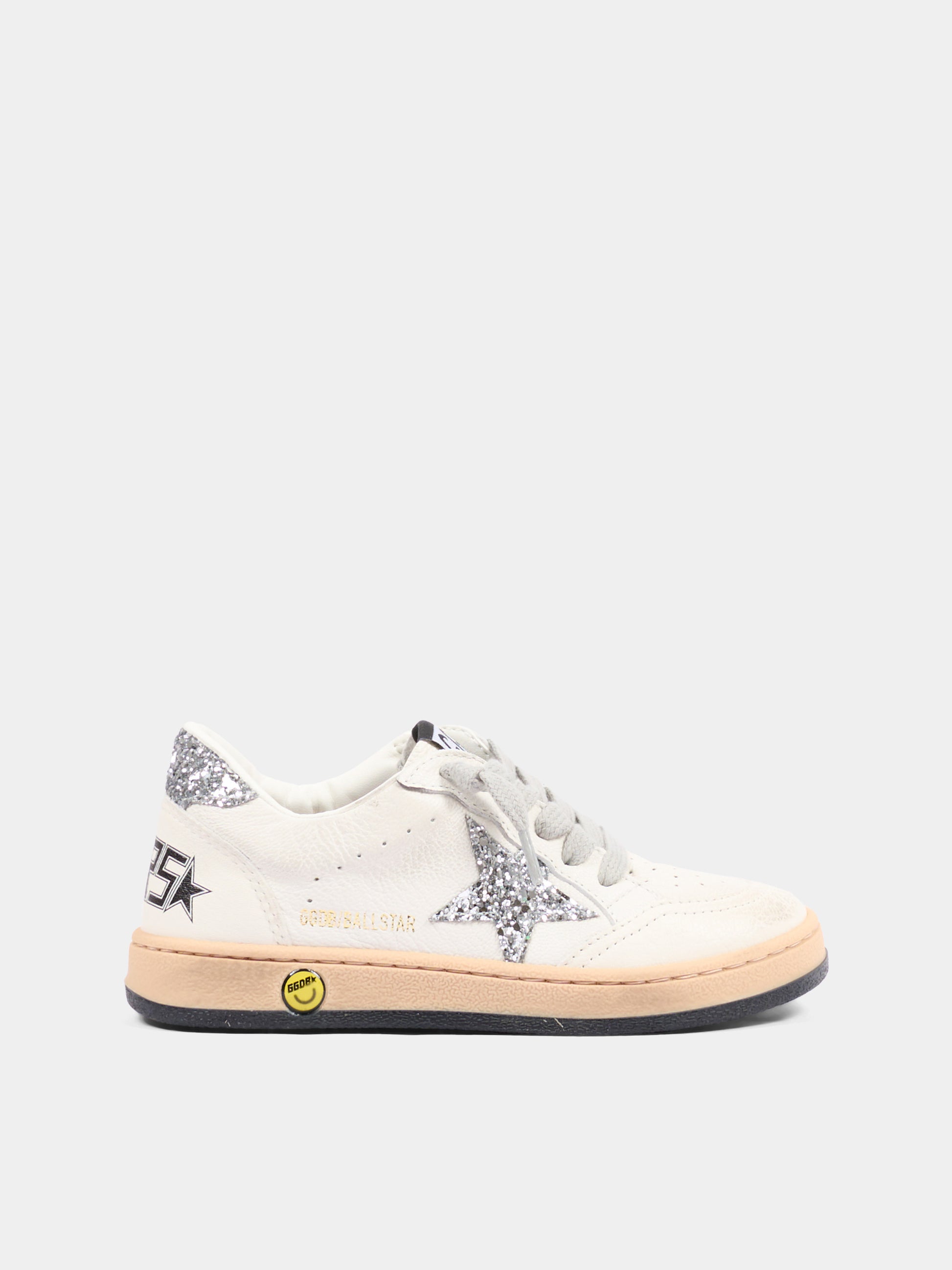 Sneakers azzurre Ball Star New per bambino,Golden Goose,GJF00439 F004826 80185