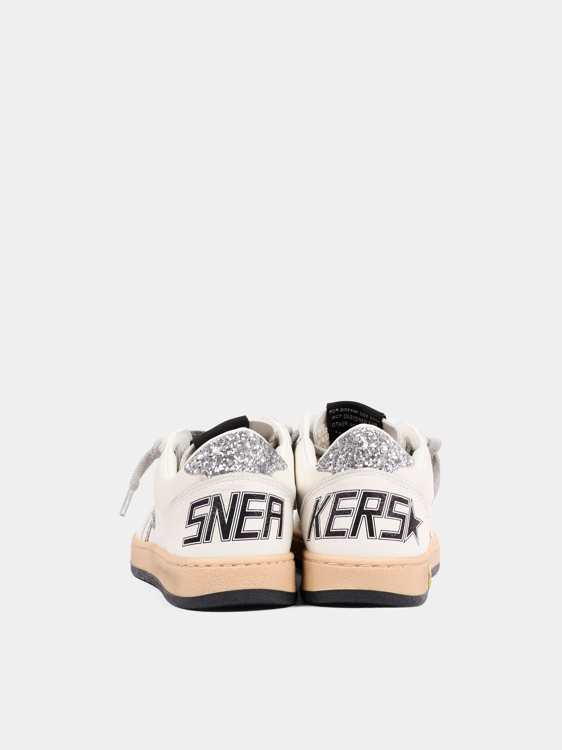 Sneakers bianche Ball Star New per bambina,Golden Goose,GJF00439 F004826 80185