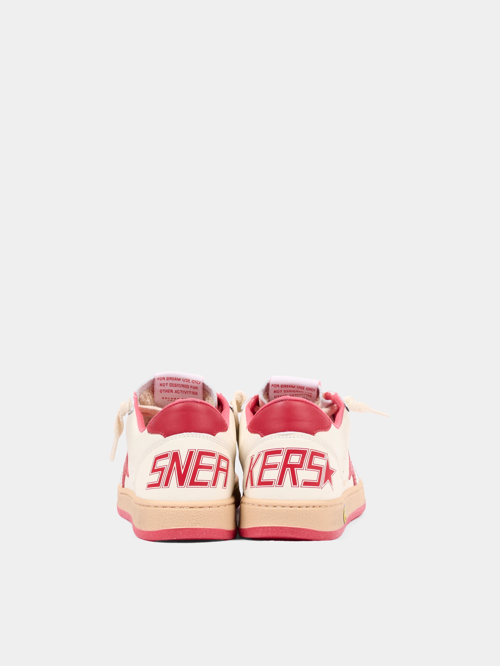Sneakers bianche Ball Star New per bambino,Golden Goose,GJF00439 F004247 10350