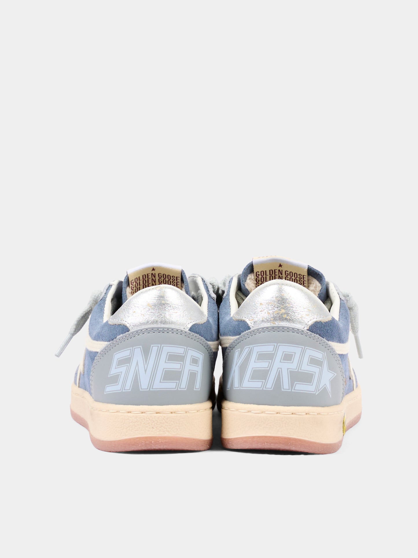 Sneakers denim Ball Star New per bambini,Golden Goose,GJF00439 F008648 80727