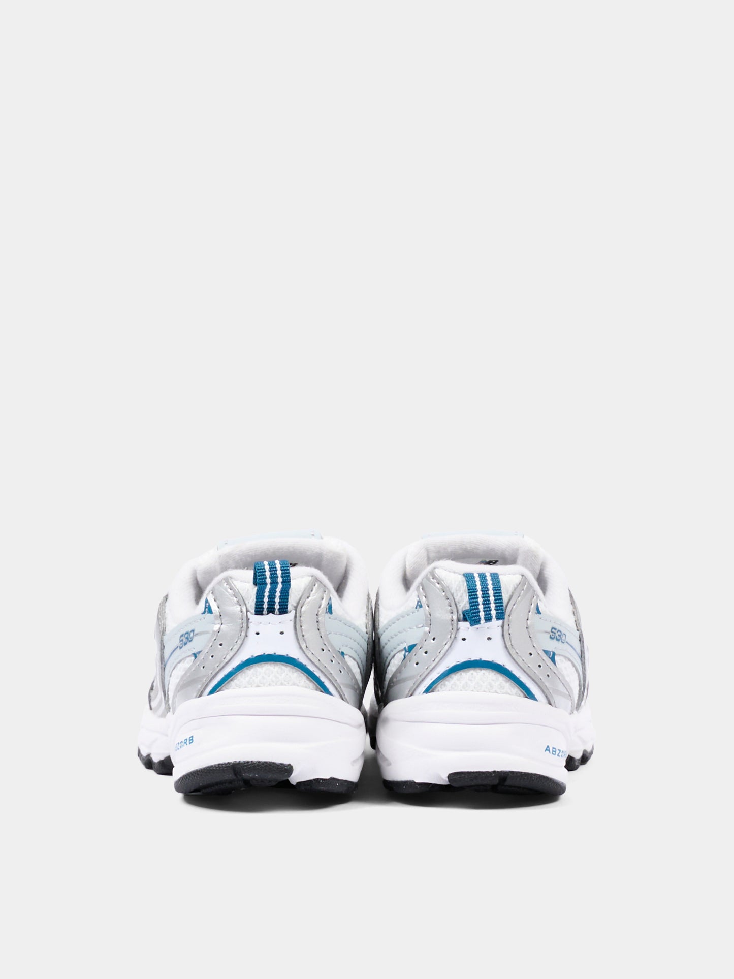 Sneakers argento 530 con logo per bambini,New Balance,I5308K1