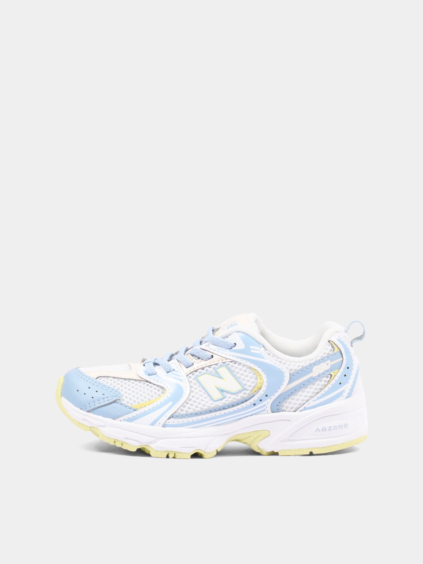 Sneakers bianche 530 per bambino,New Balance,P5303W7