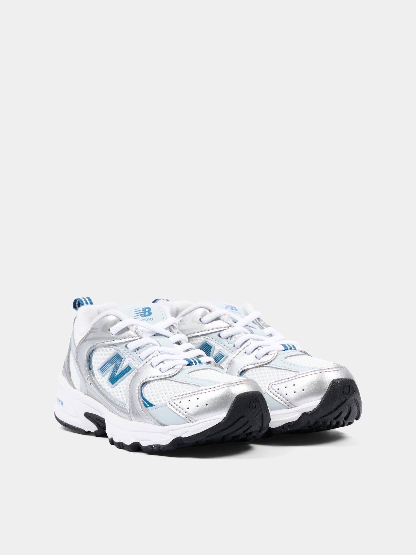 Sneakers argento 530 per bambini,New Balance,P5307TI