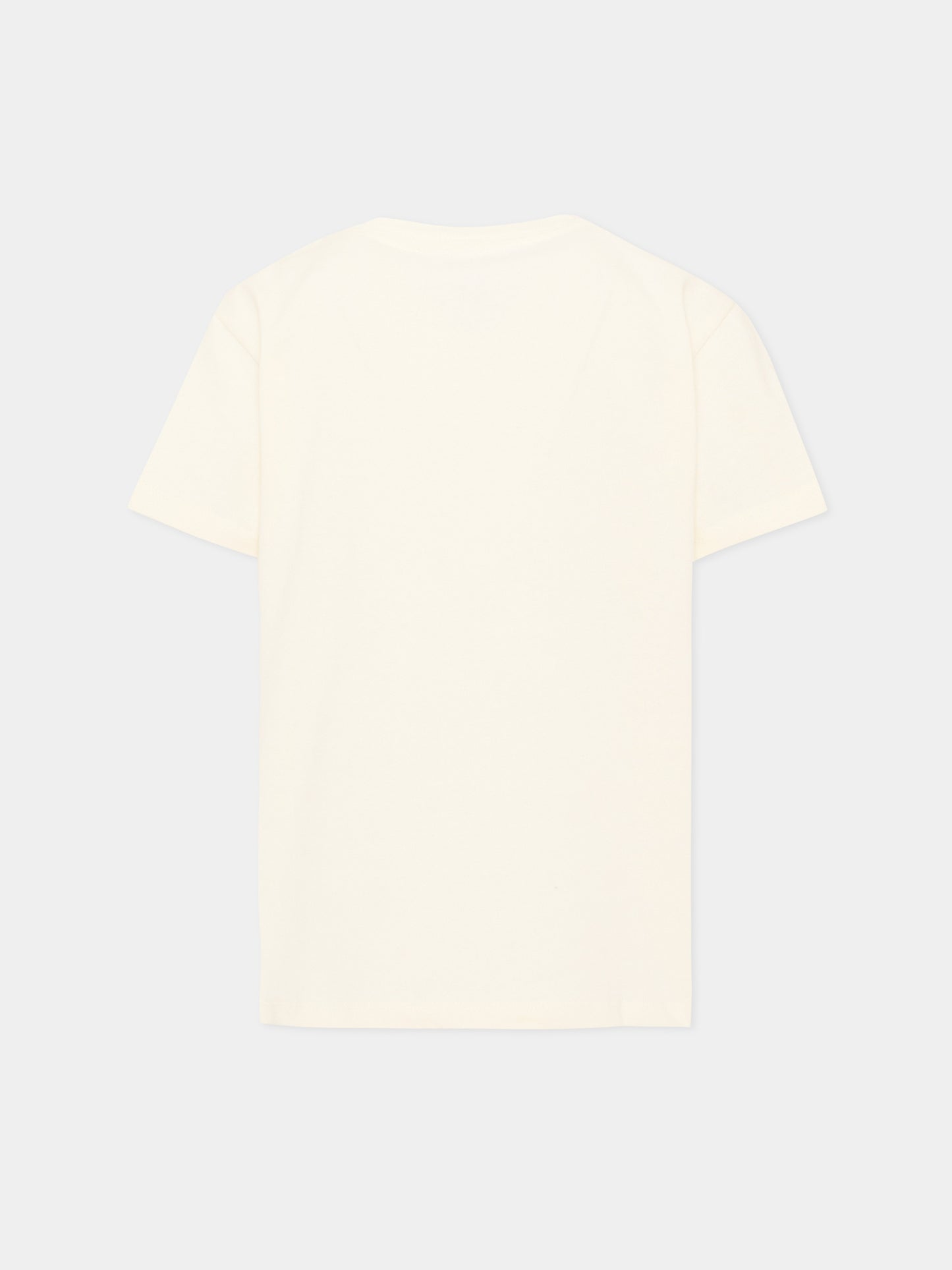T-shirt bianca Roxo per bambino con stampa pallone,Molo,1W26A212 5999