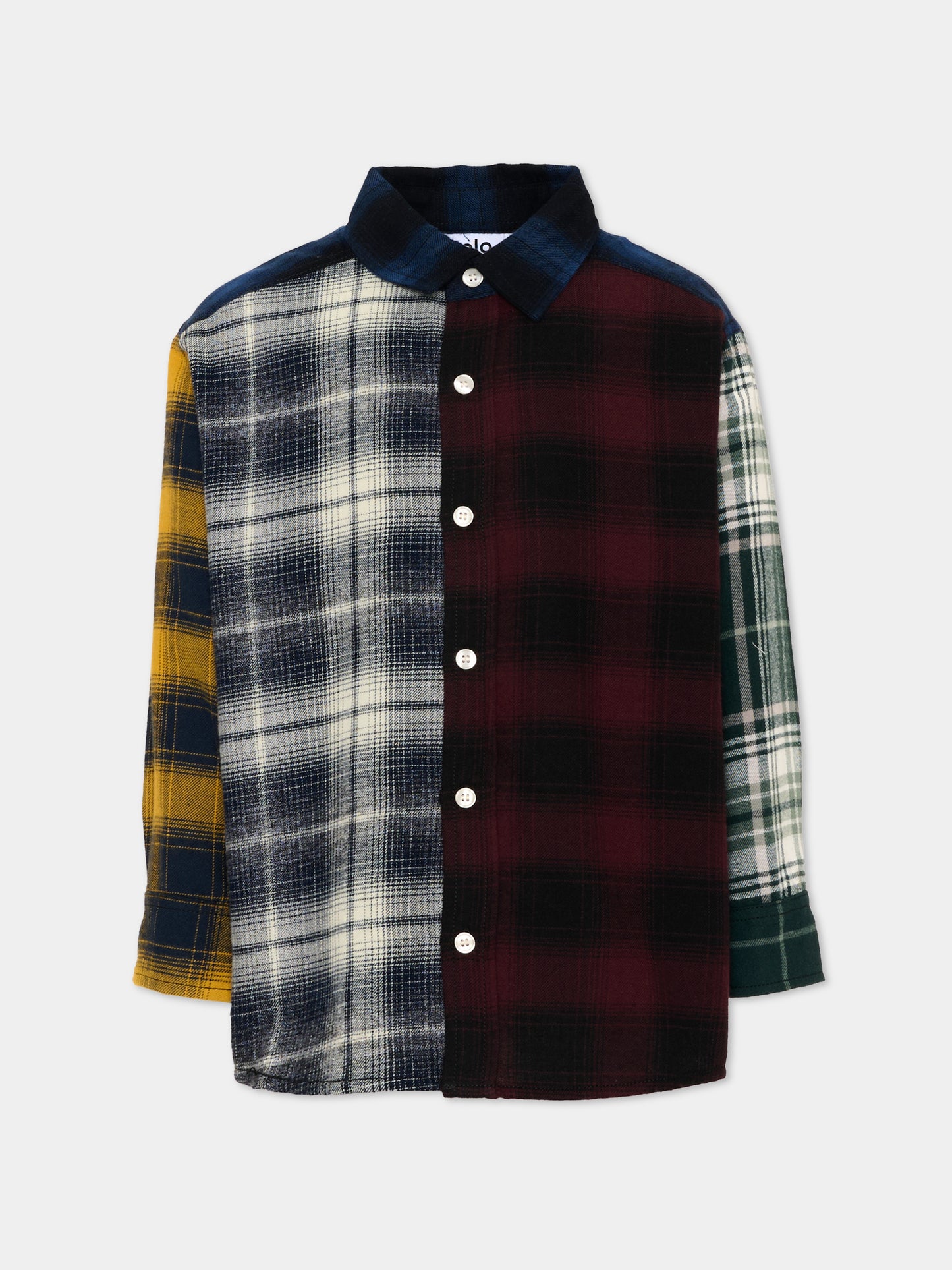 Camicia multicolor Remon per bambino,Molo,1W26C203 5941