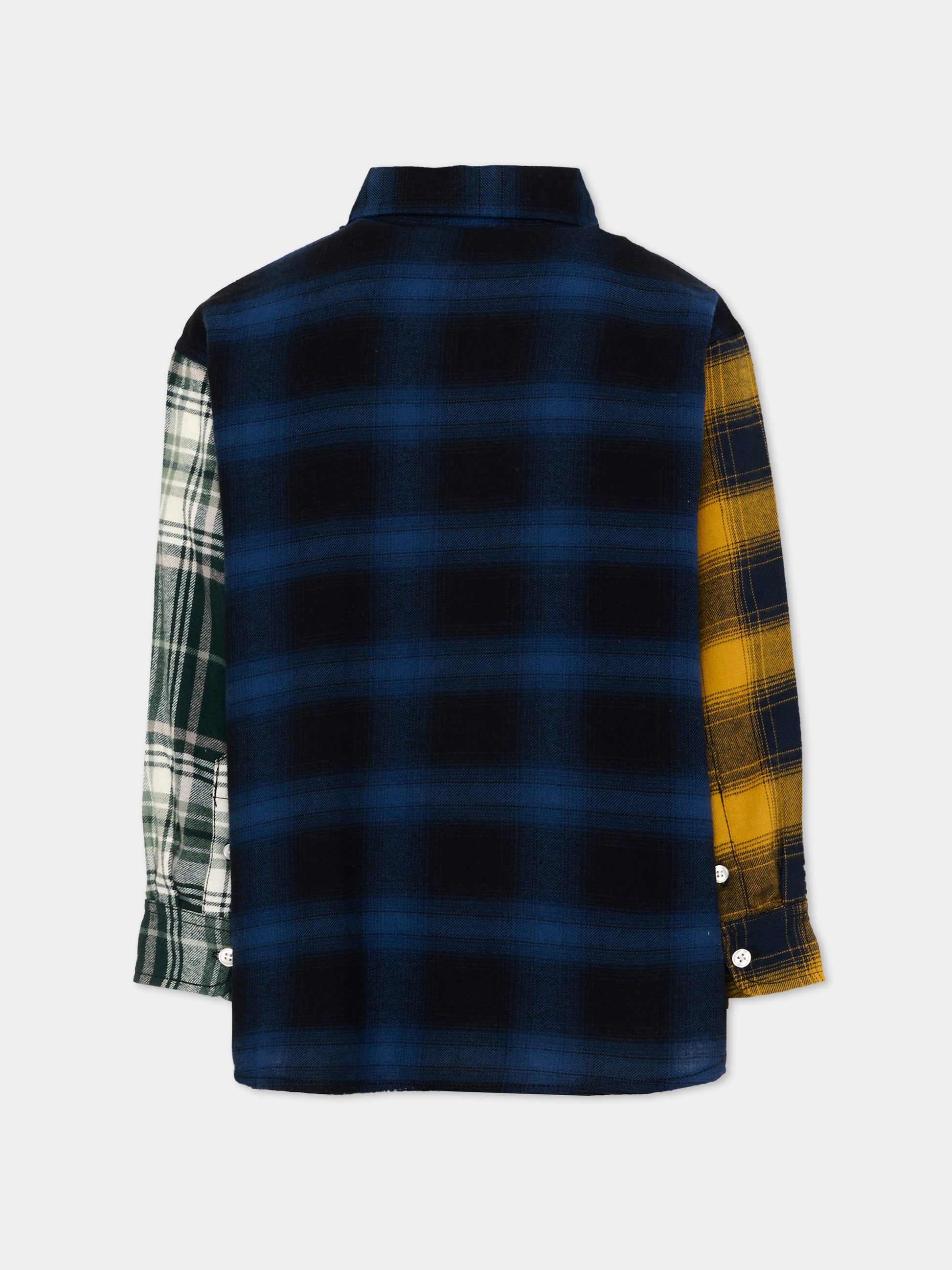 Camicia multicolor Remon per bambino,Molo,1W26C203 5941