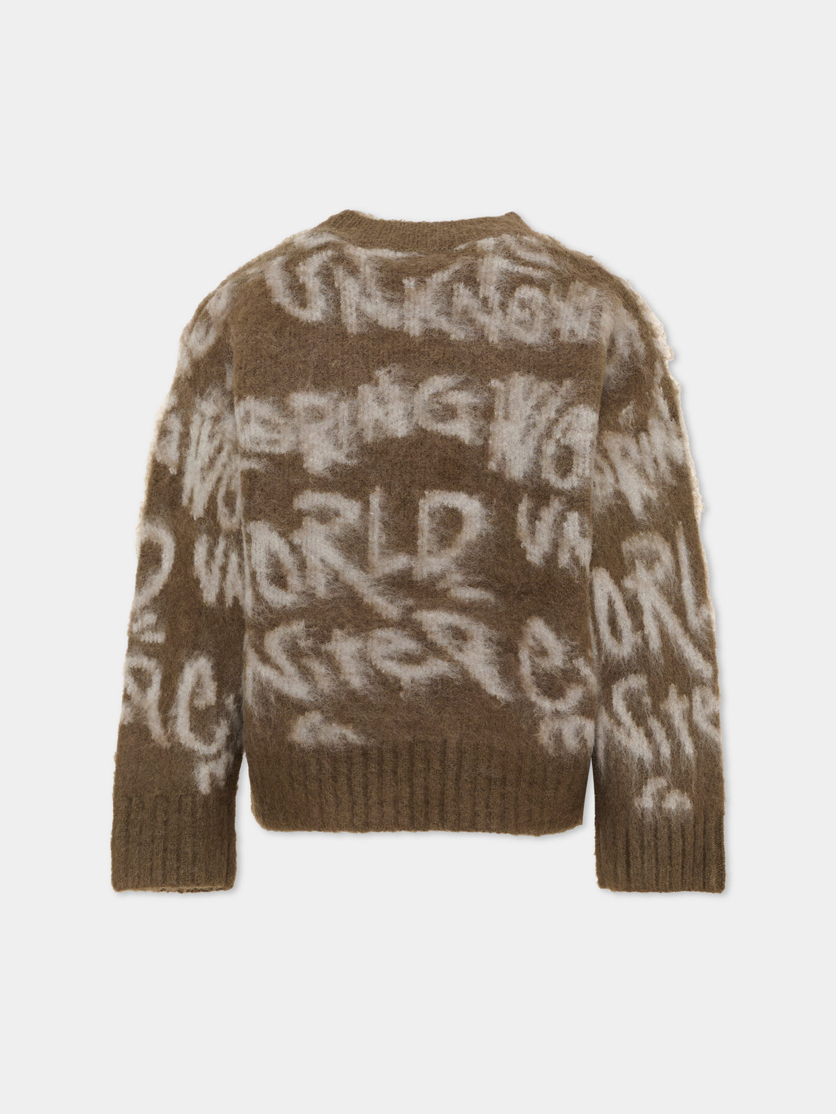 Maglione marrone Brian per bambino con scritte,Molo,1W26K202 6261