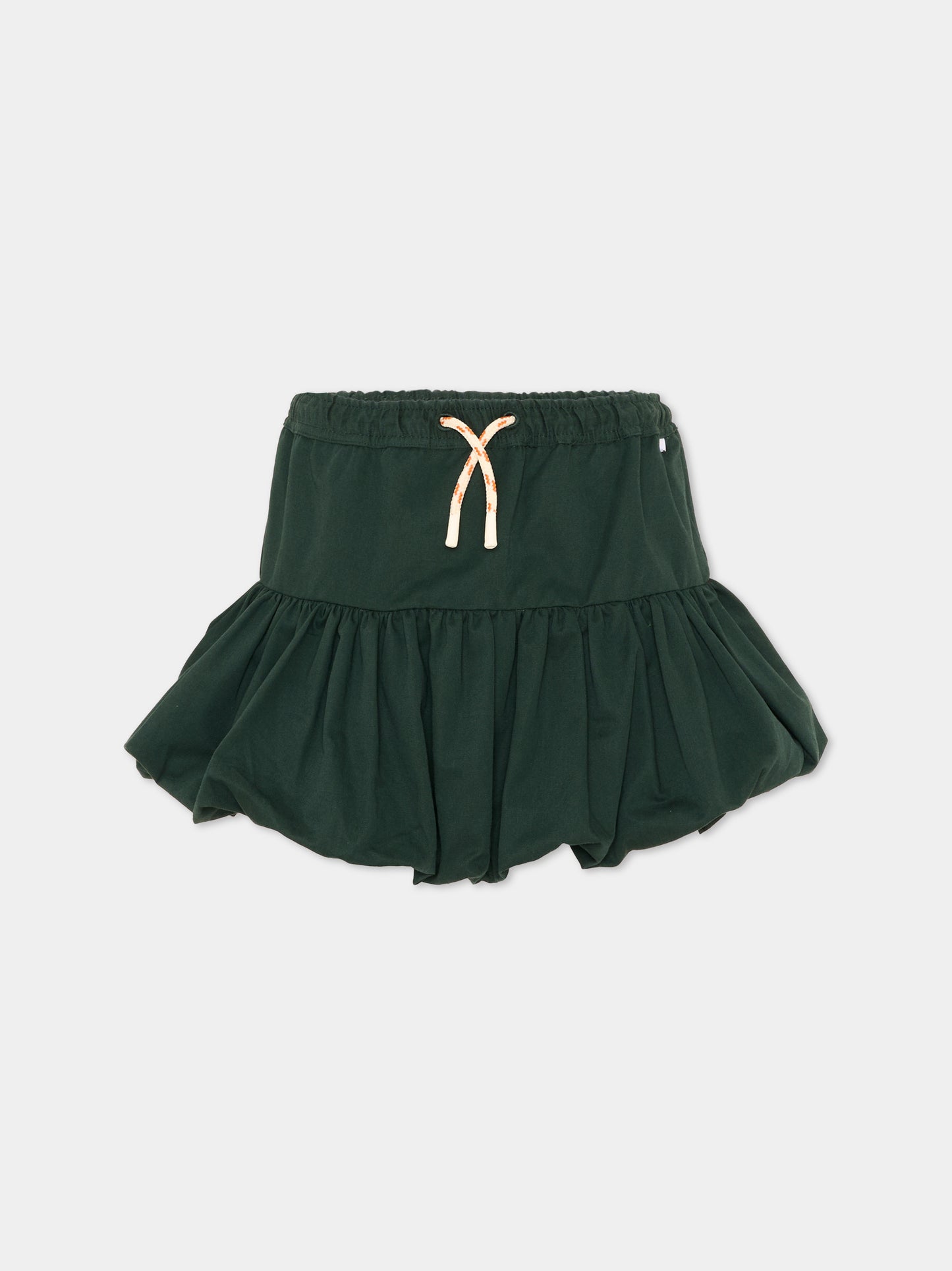 Gonna verde Britta per bambina,Molo,2W26D106 5721