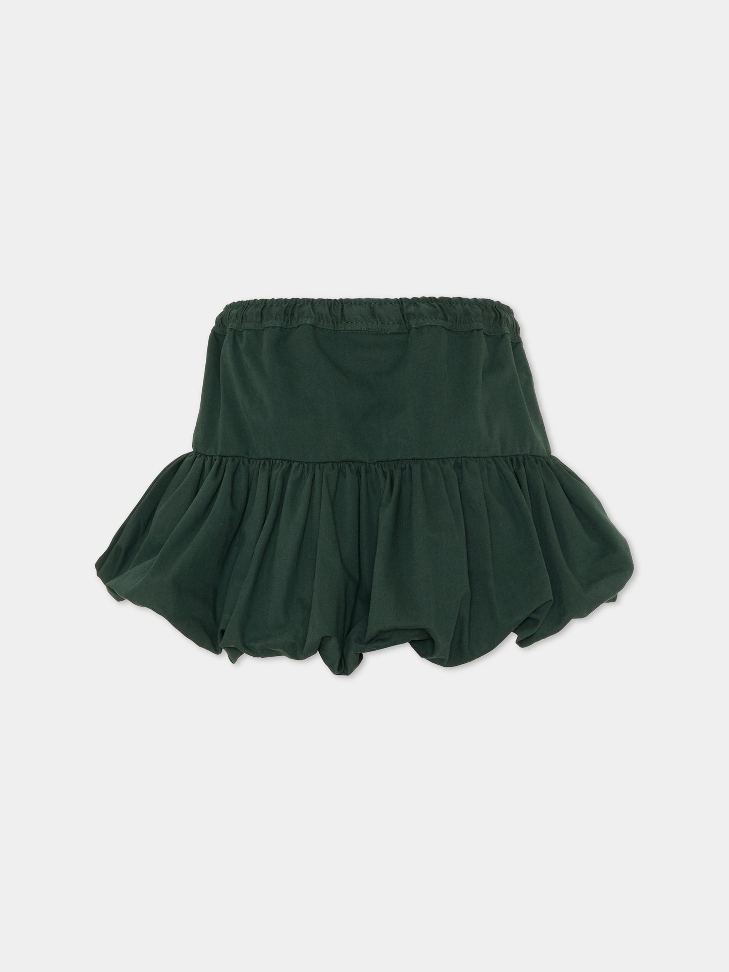 Gonna verde Britta per bambina,Molo,2W26D106 5721
