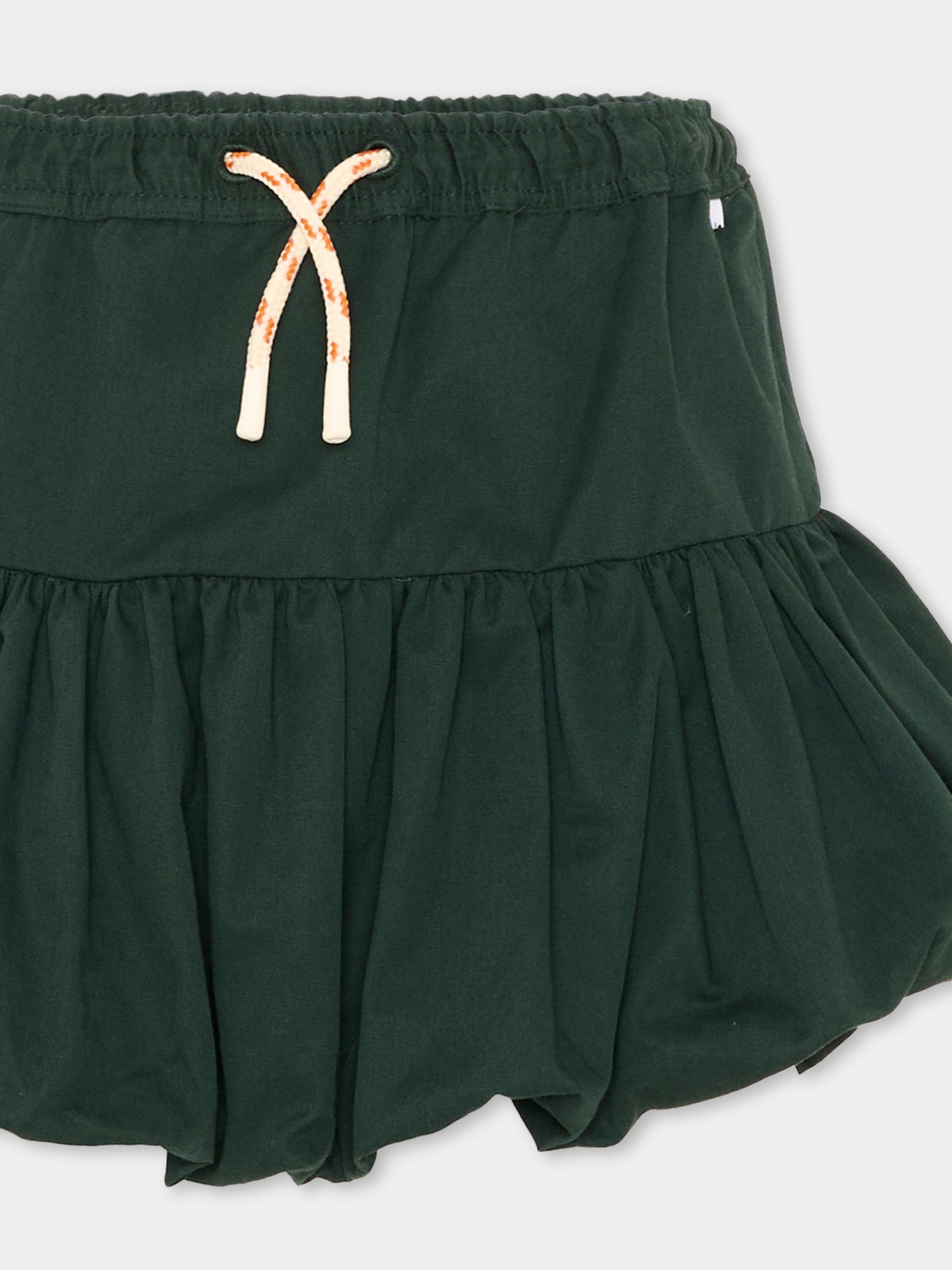 Gonna verde Britta per bambina,Molo,2W26D106 5721