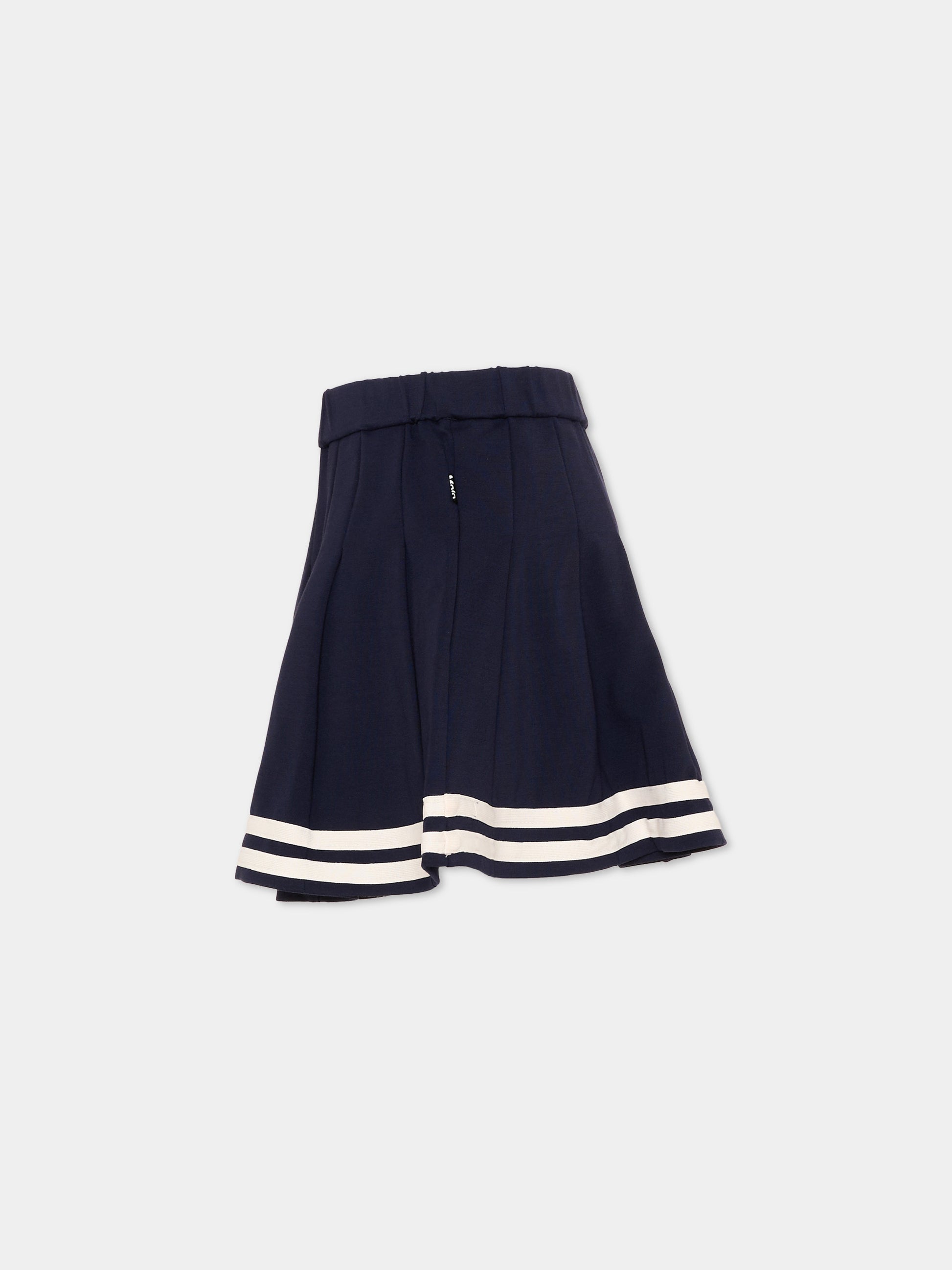 Gonna blu  Barb  per bambina,Molo,2W26D117 2292