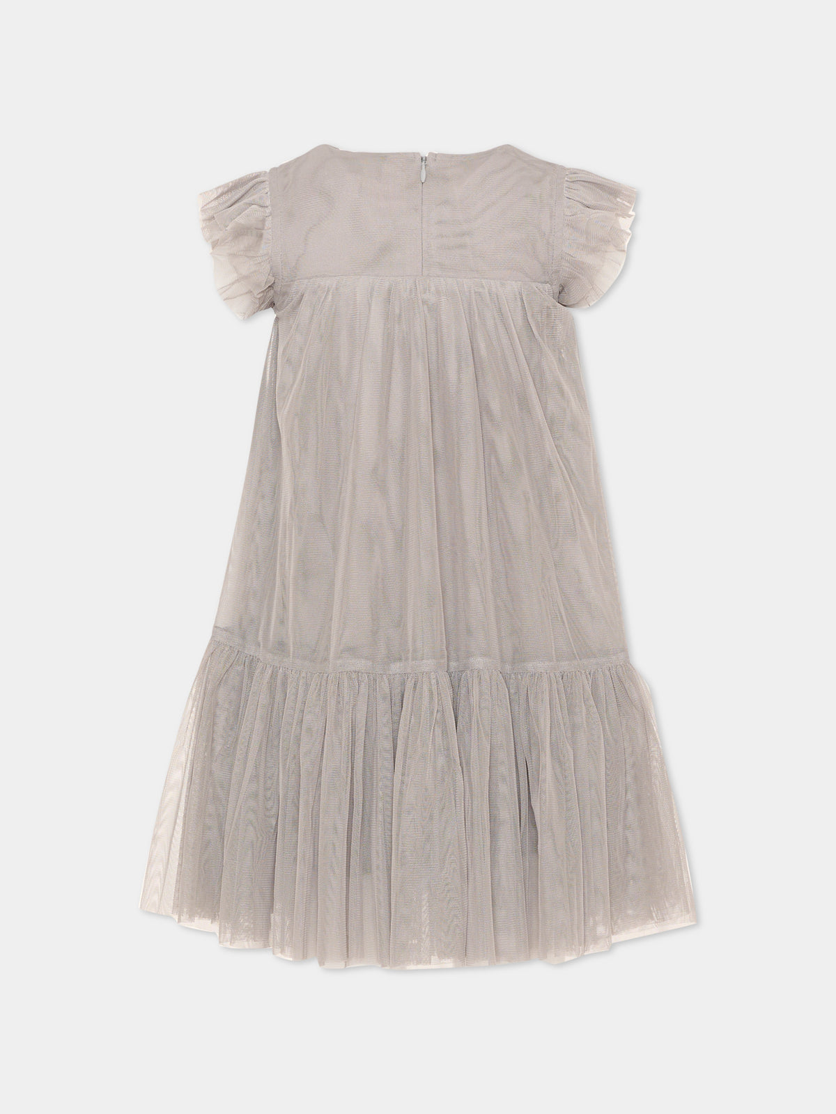 Abito elegante grigio Cixi per bambina,Molo,2W26E102 2949