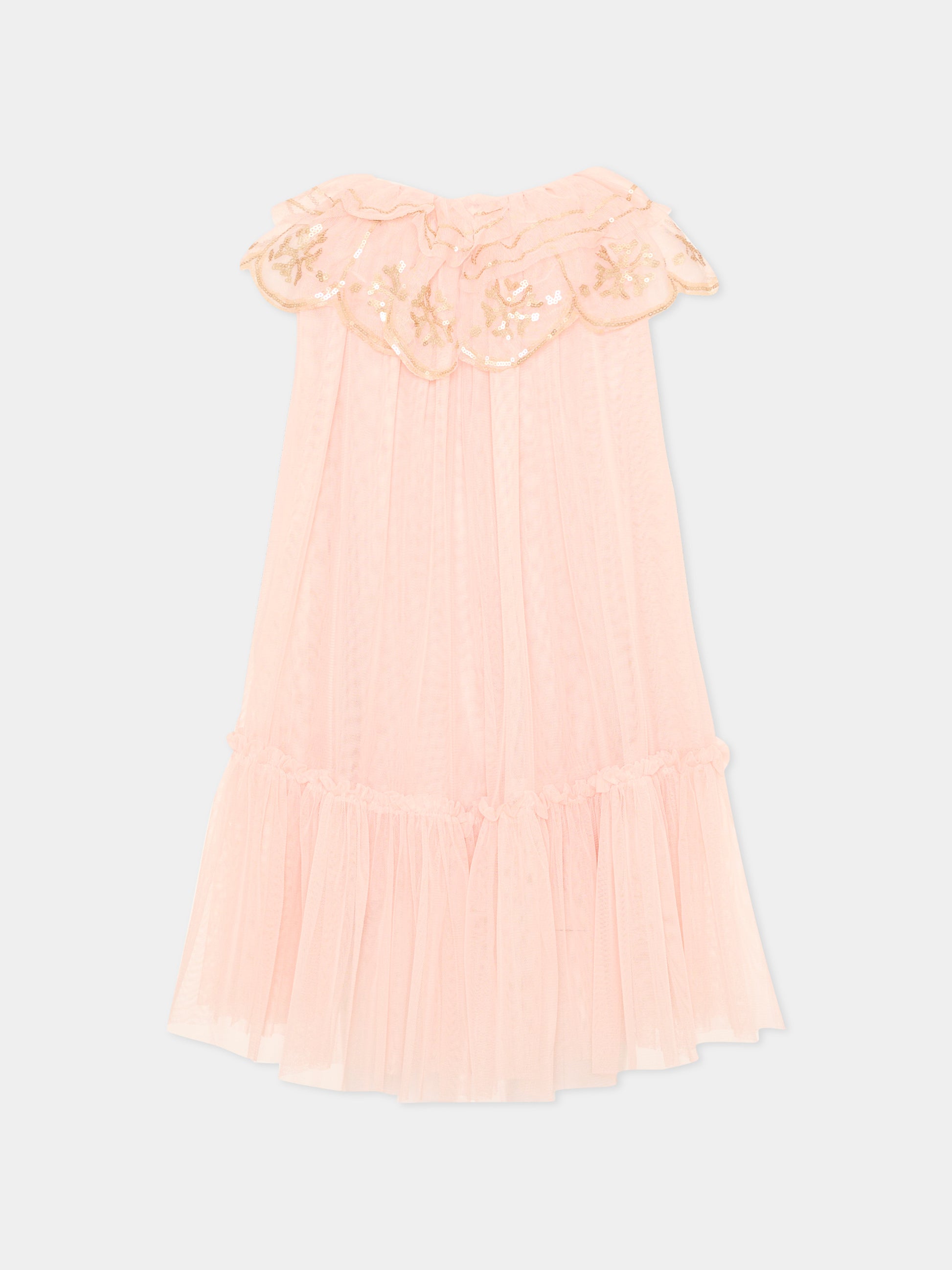 Abito elegante rosa Coline  per bambina,Molo,2W26E103 8058