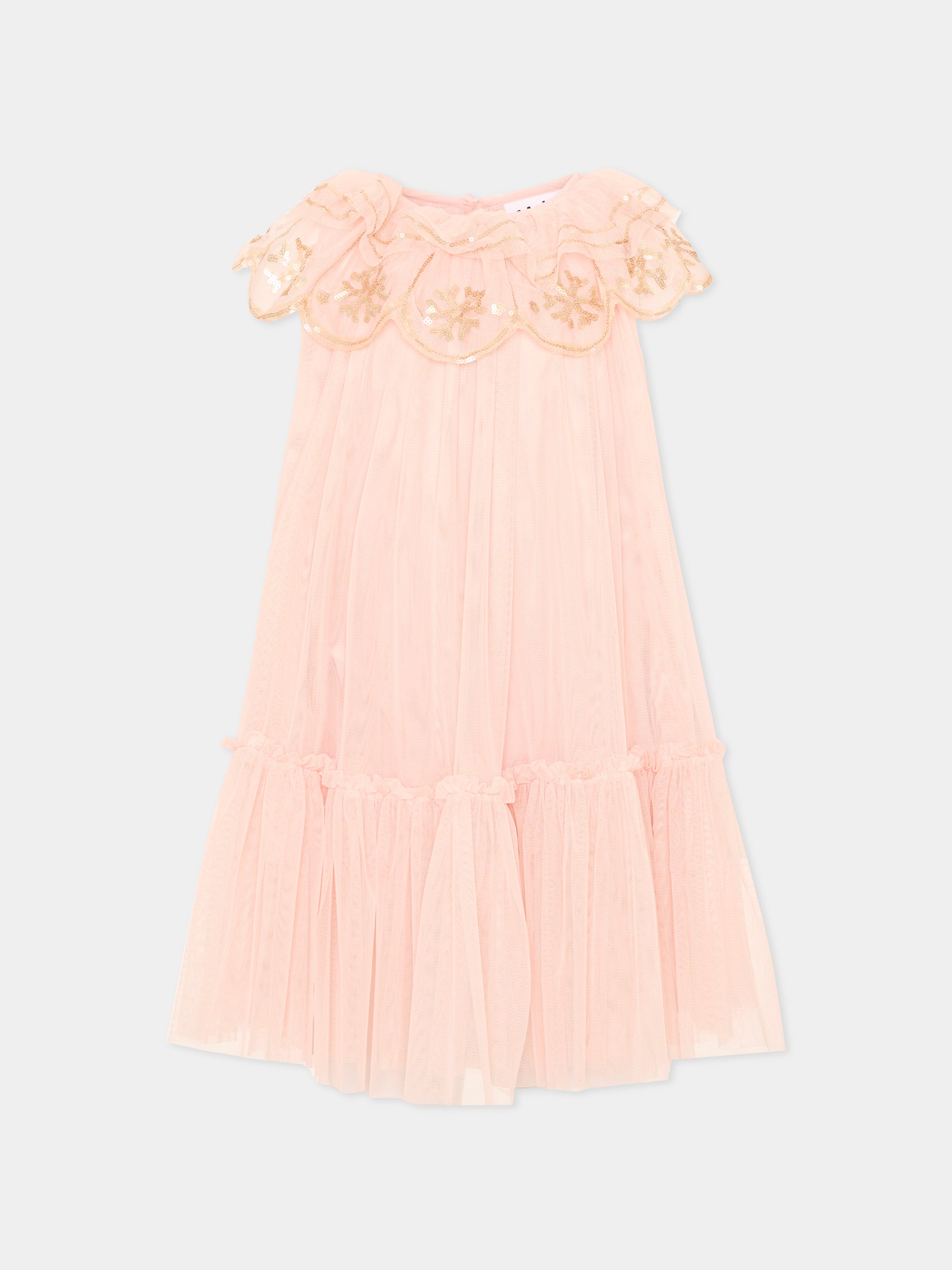 Abito elegante rosa Coline  per bambina,Molo,2W26E103 8058