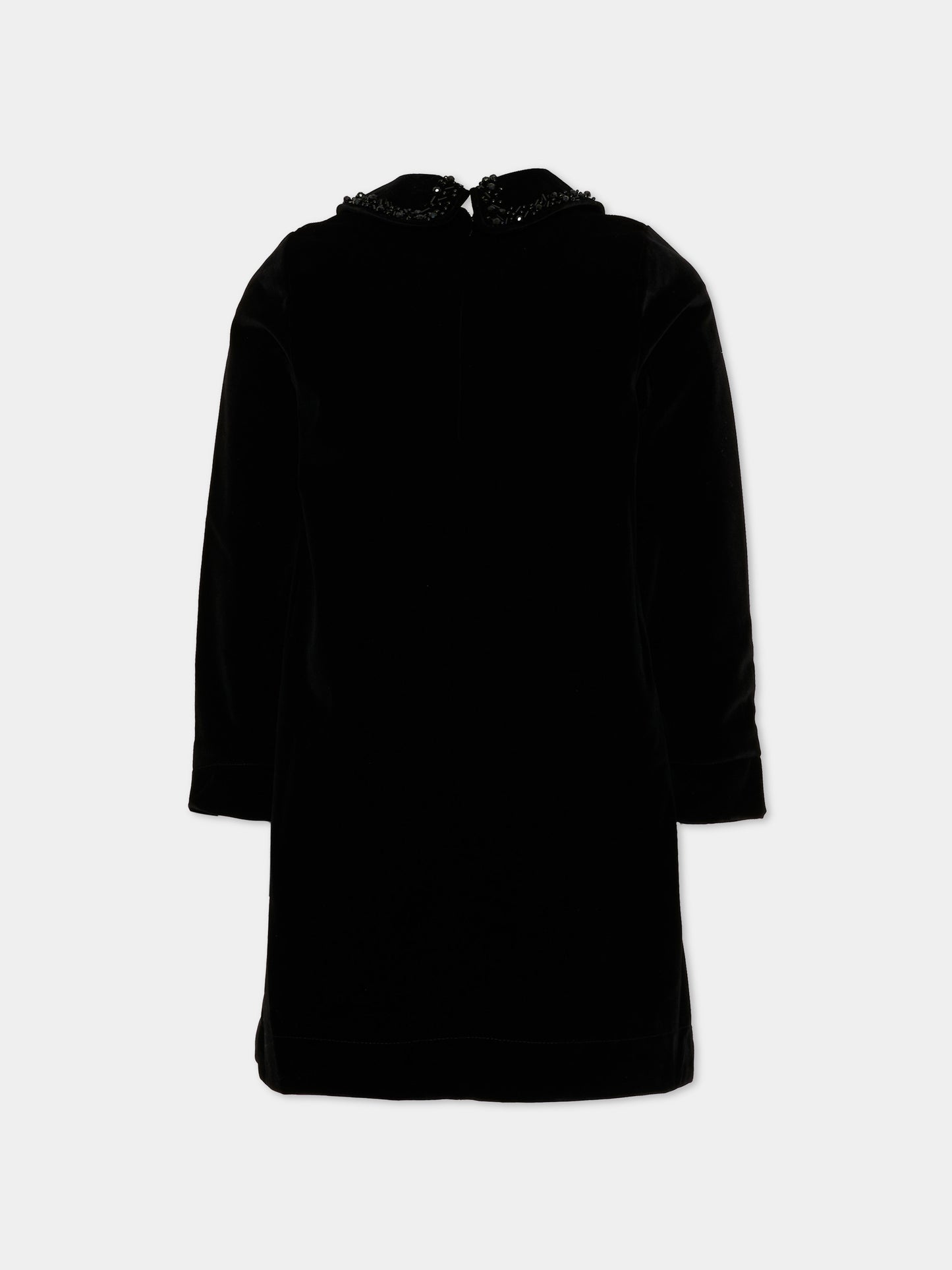 Abito elegante nero Carli per bambina,Molo,2W26E206 0099