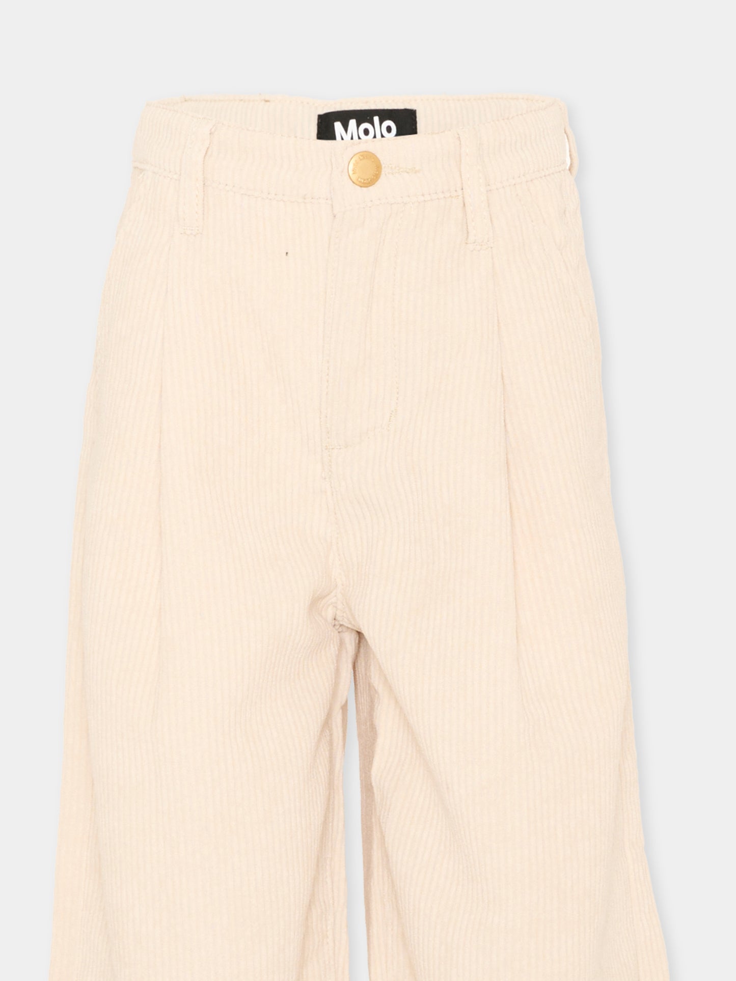 Pantalone avorio Alaine per bambina,Molo,2W26I105 2444