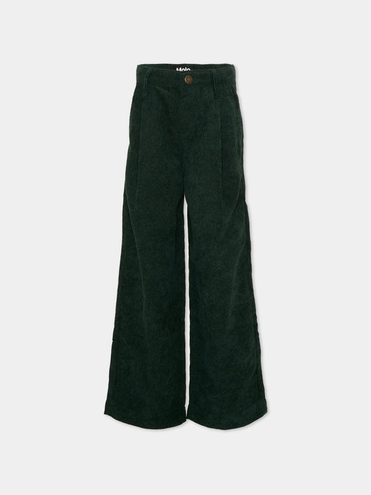 Pantalone verde Alaine per bambina,Molo,2W26I105 5721