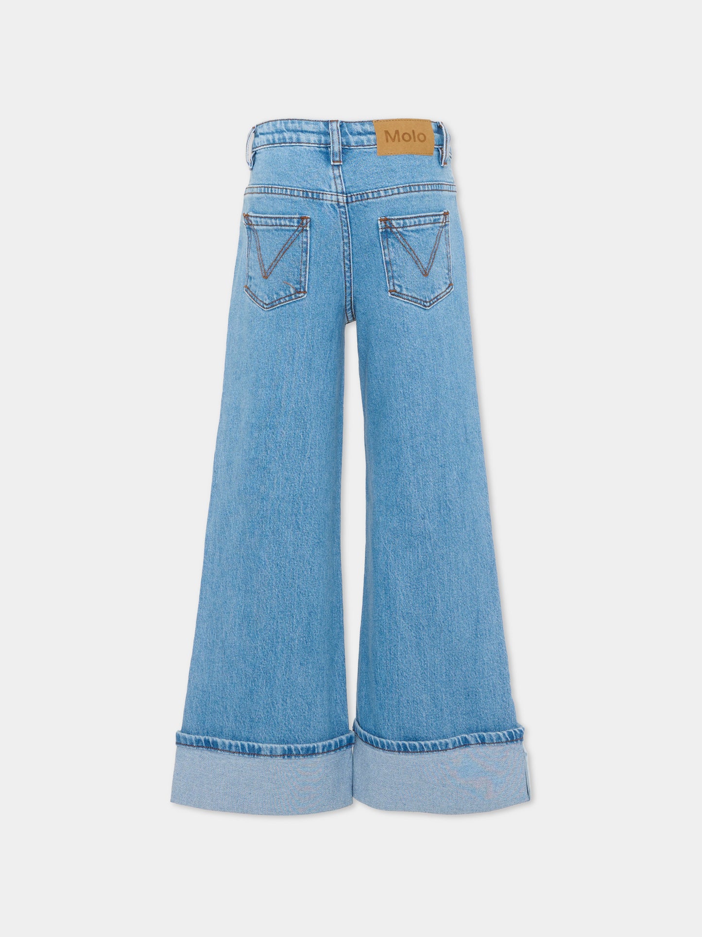 Jeans denim Aleen per bambina,Molo,2W26I112 5846