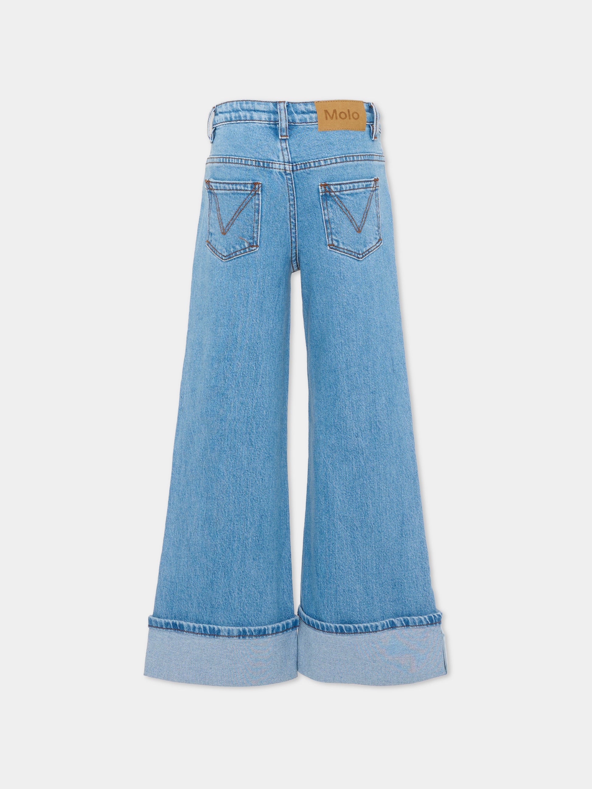 Jeans denim Aleen per bambina,Molo,2W26I112 5846