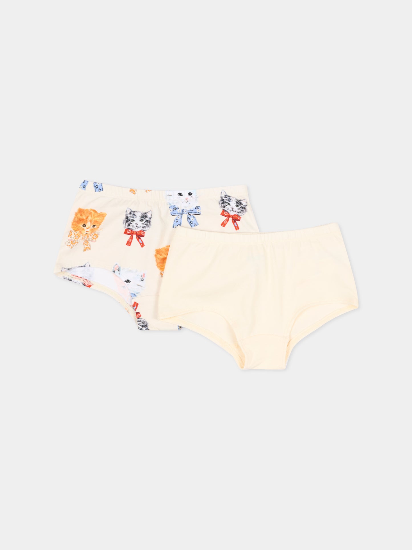 Set slip multicolor Jemma per bambina gattini,Molo,2W26Q601 5848