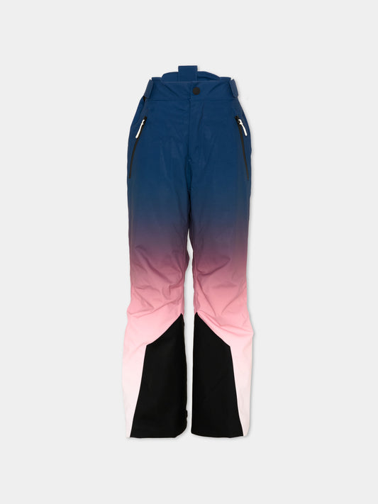 Pantalone da neve Jump Pro per bambina sfumato,Molo,5W26I103 5711