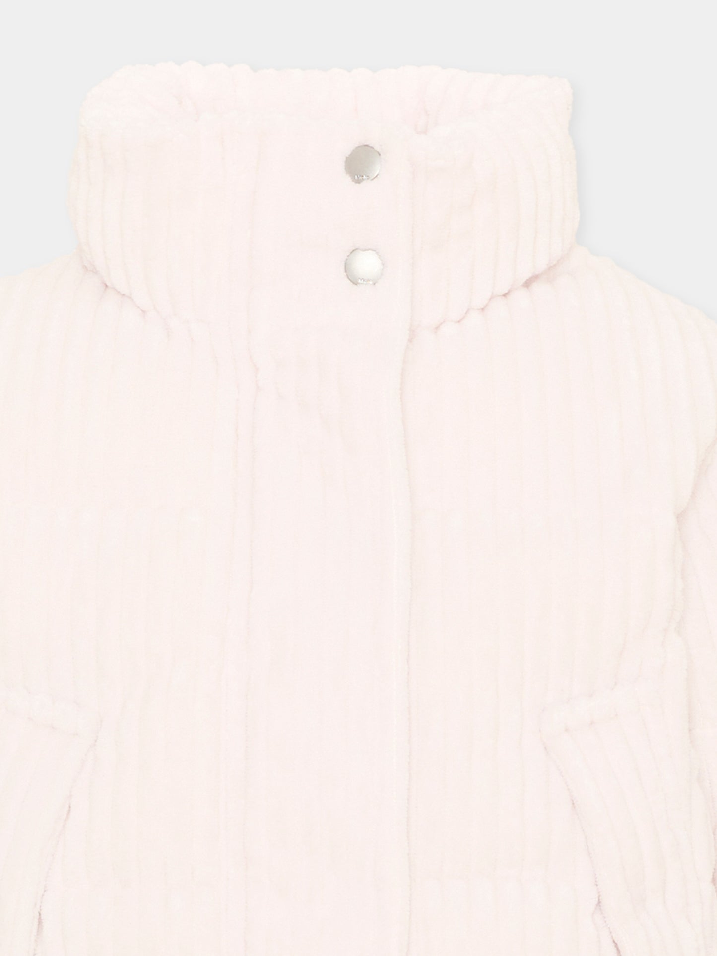 Piumino avorio Hansine per bambina a coste,Molo,5W26M303 5995