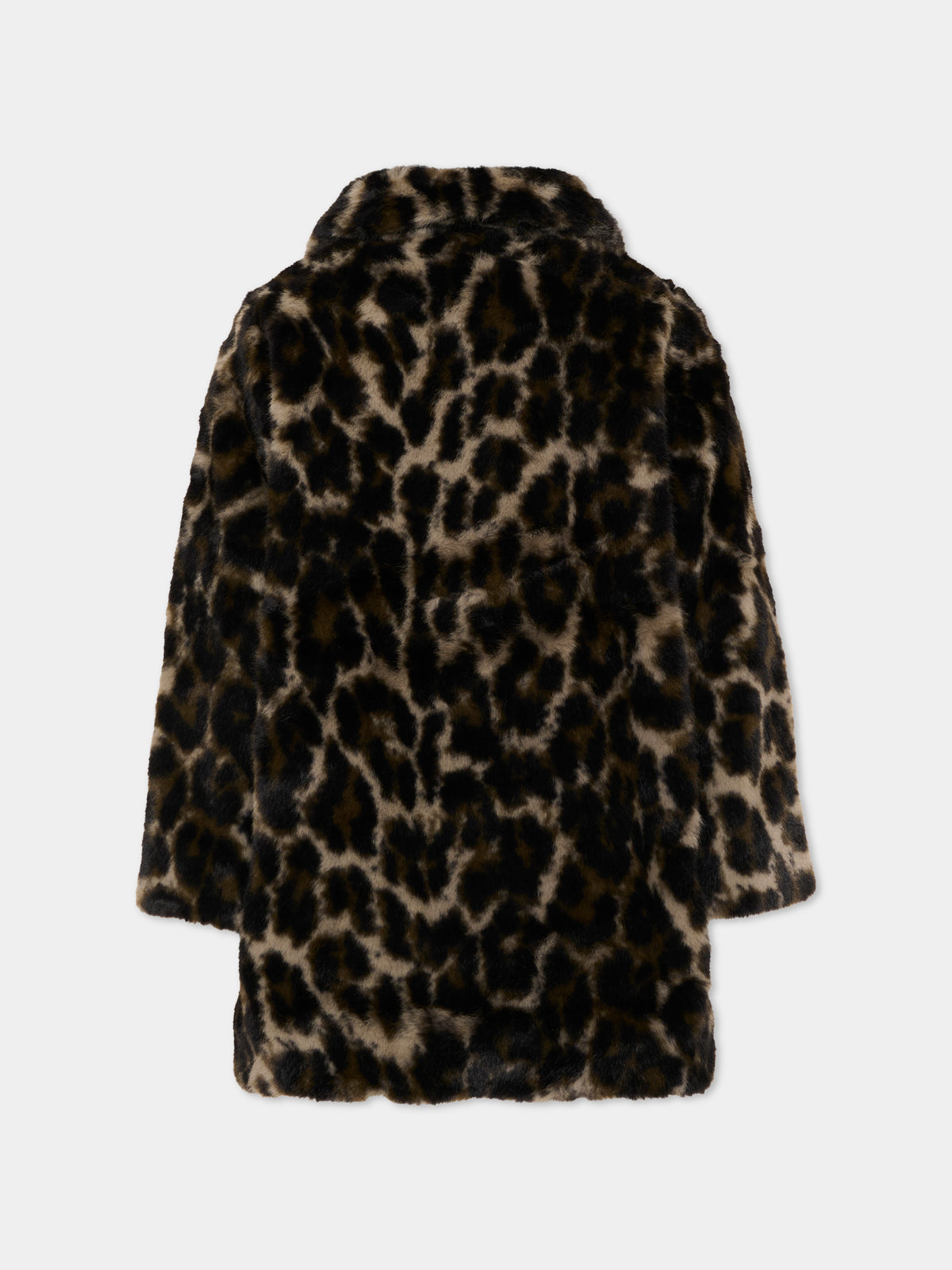 Ecopelliccia marrone Hera animalier per bambina,Molo,5W26M306 9783