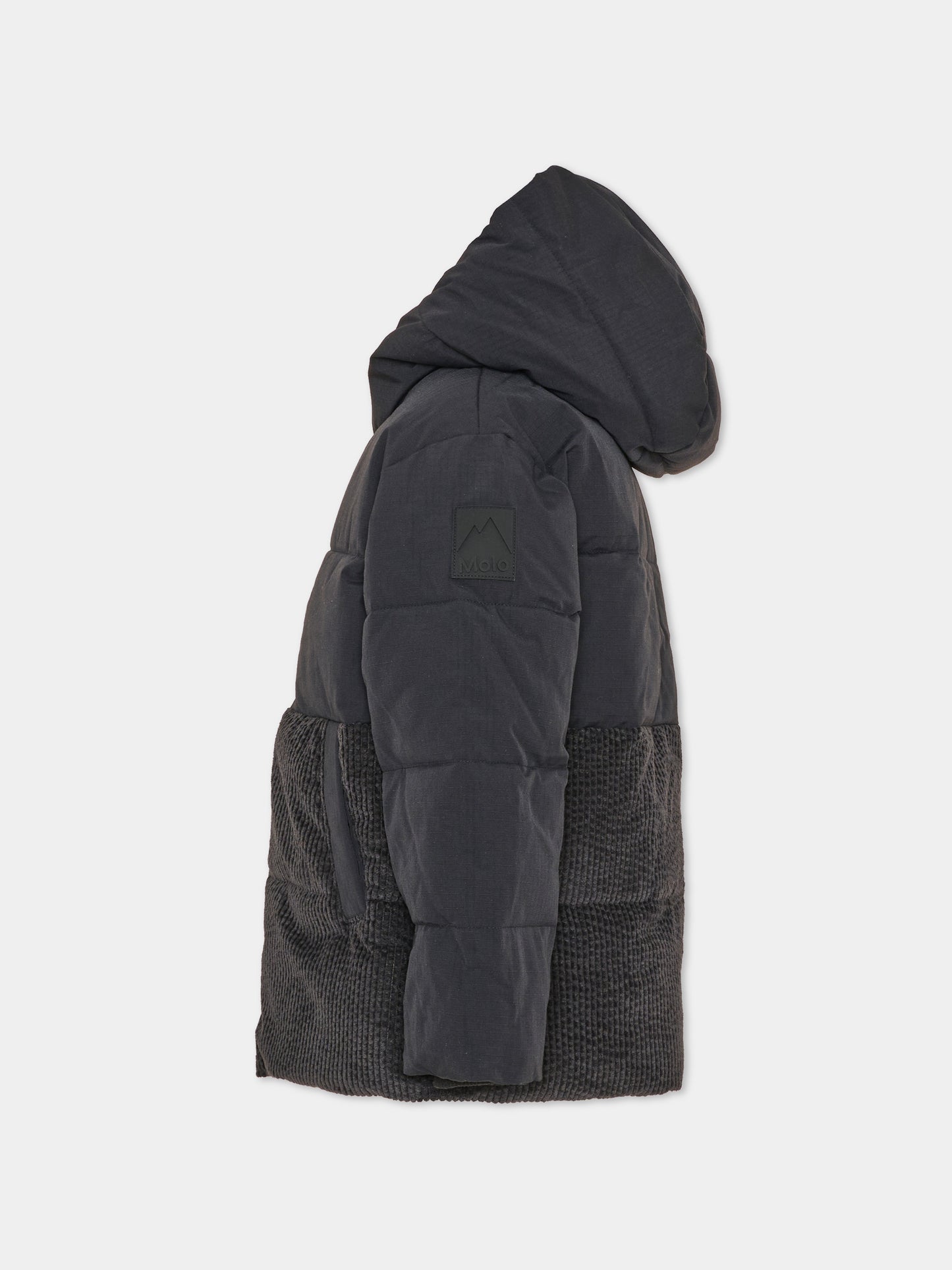 Piumino nero Hilo per bambini,Molo,5W26M315 0099