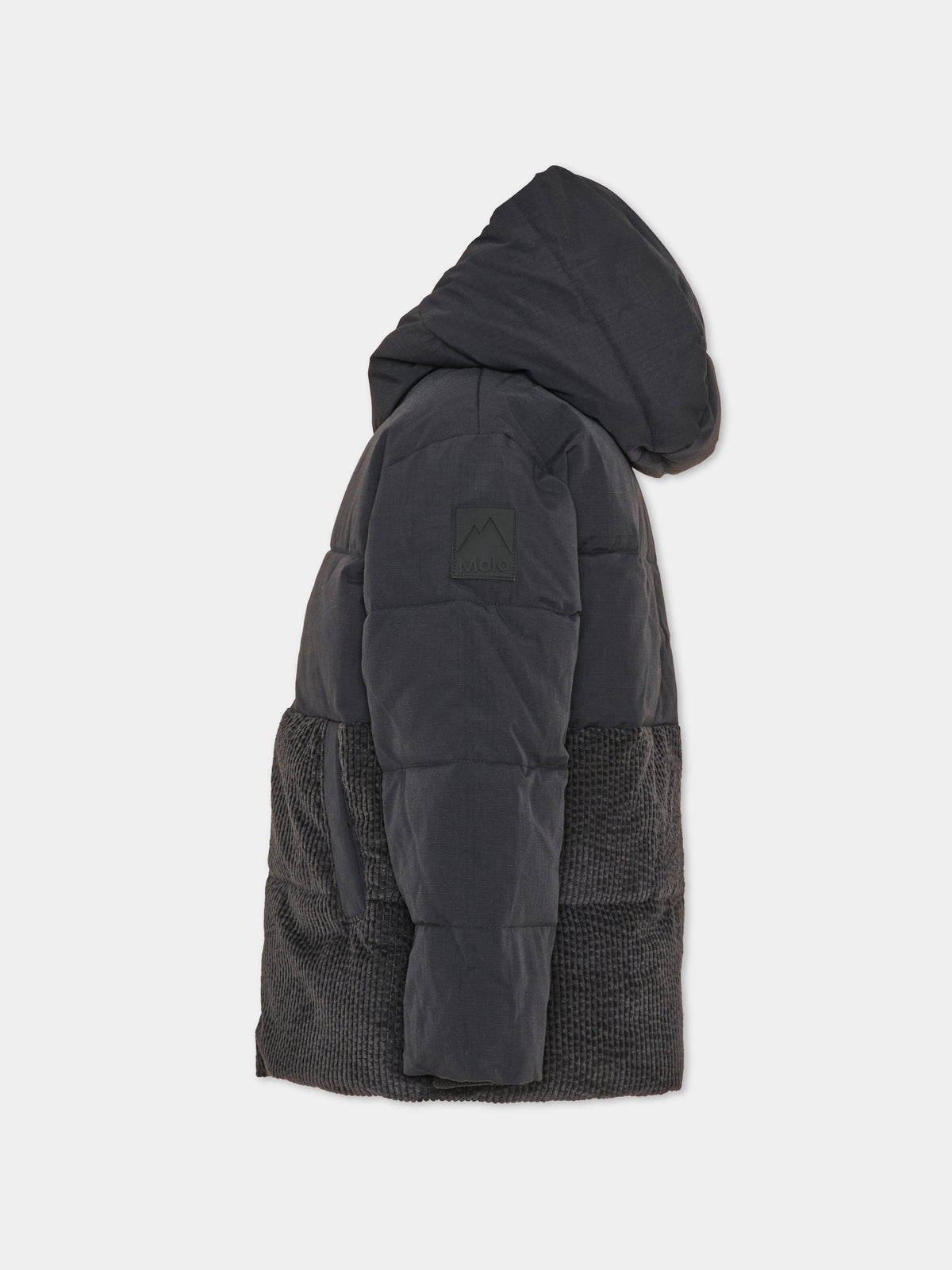Piumino nero Hilo per bambini,Molo,5W26M315 0099