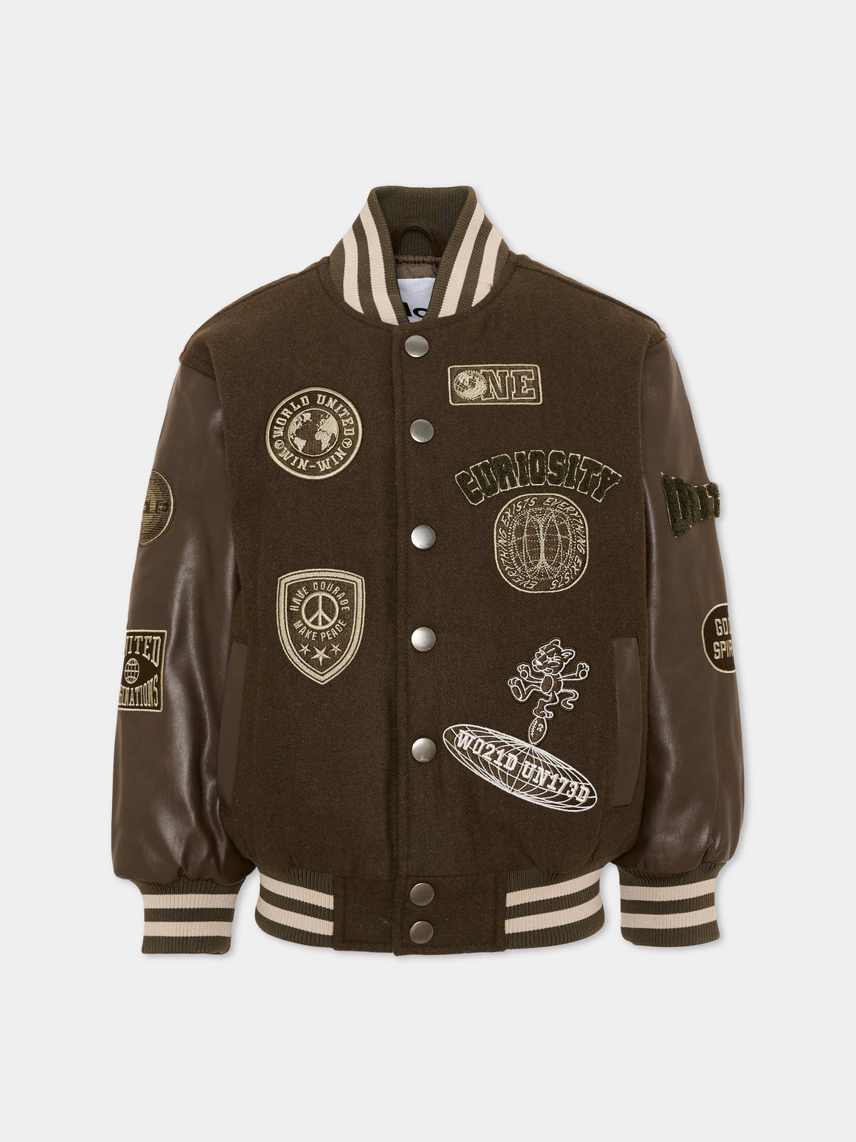 Bomber marrone Hani per bambino,Molo,5W26M336 8795