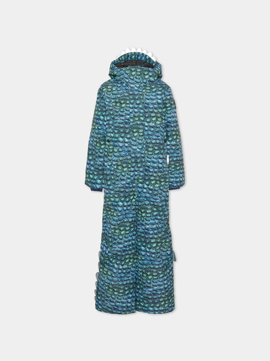 Piumino da neve blu Pax per bambino,Molo,5W26N202 4015